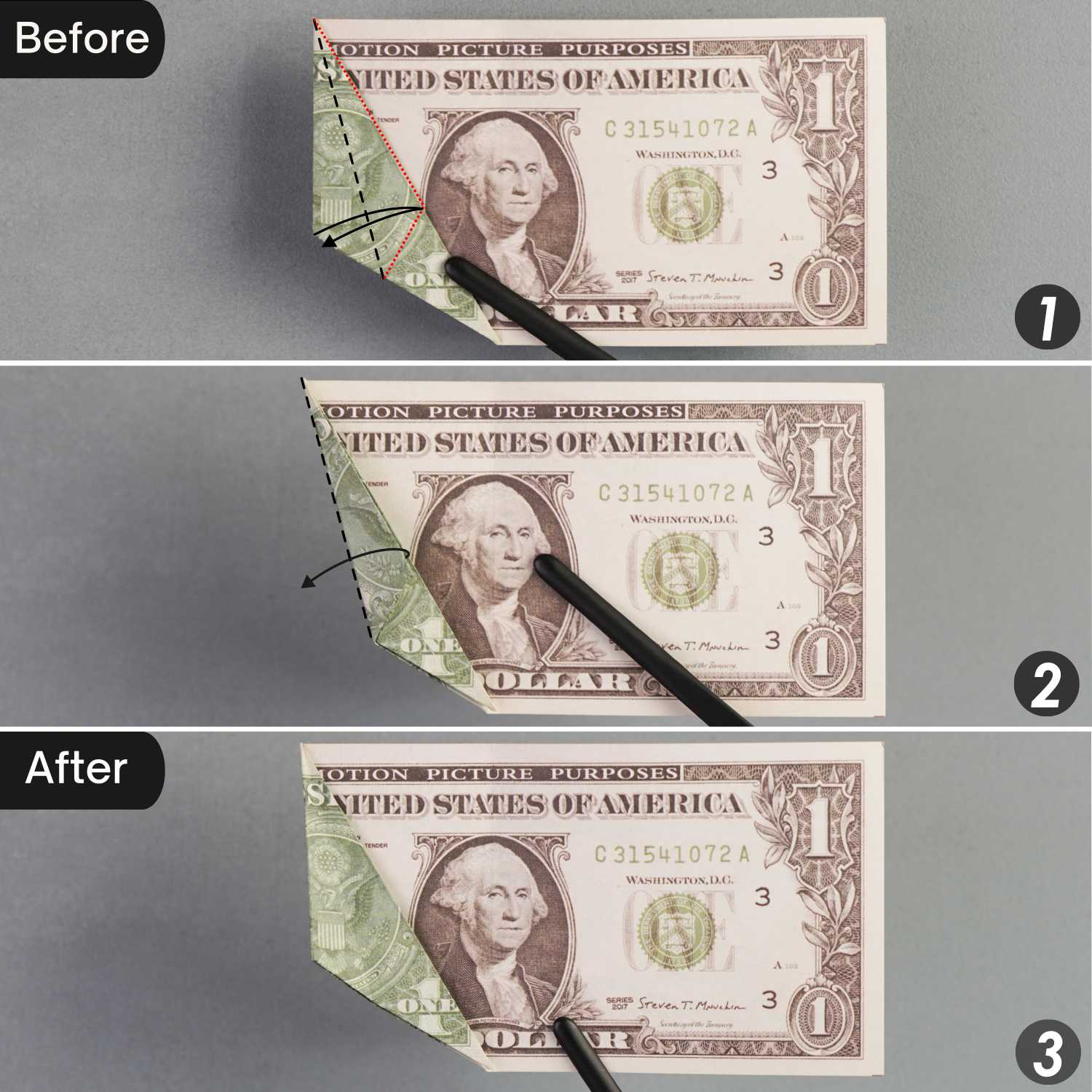 dollar bill origami star | origamiok