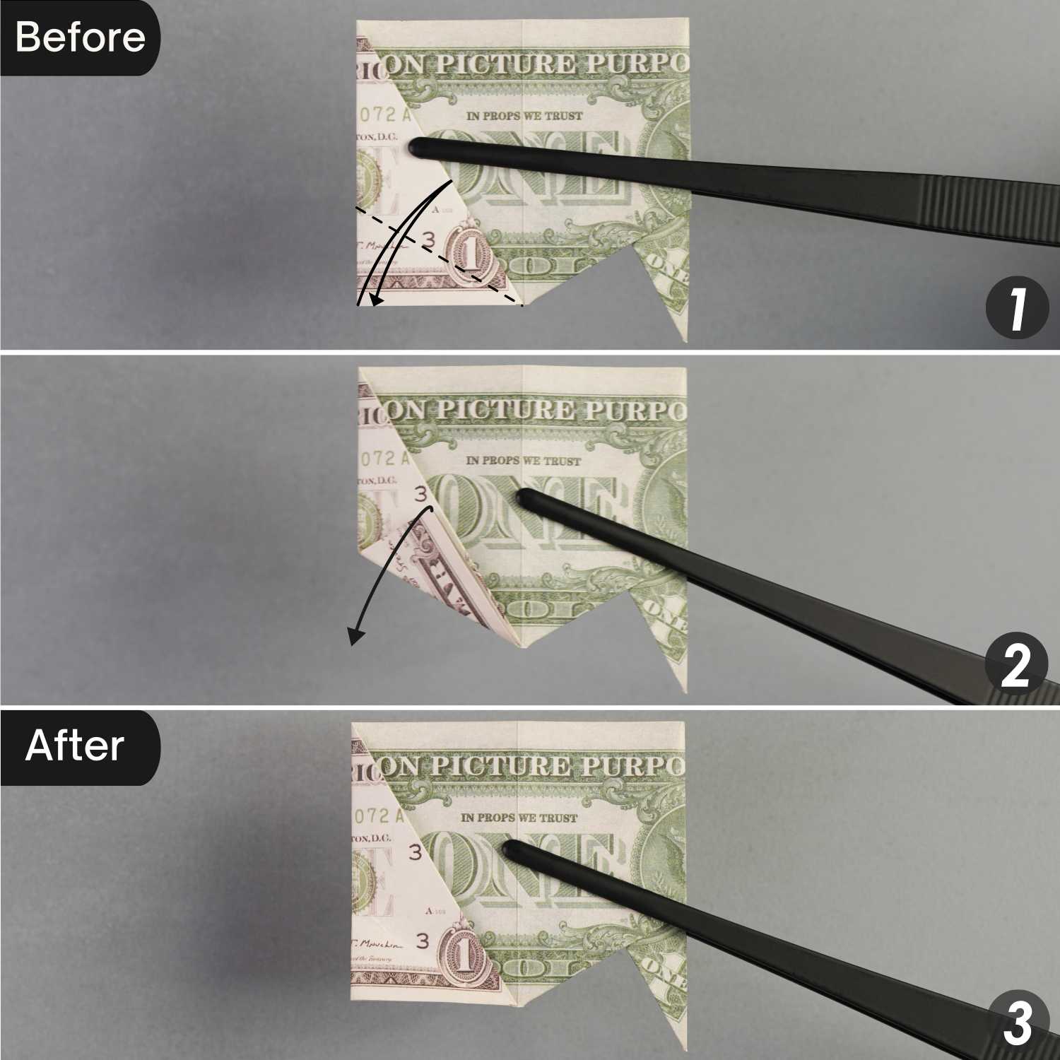 dollar bill origami star | origamiok