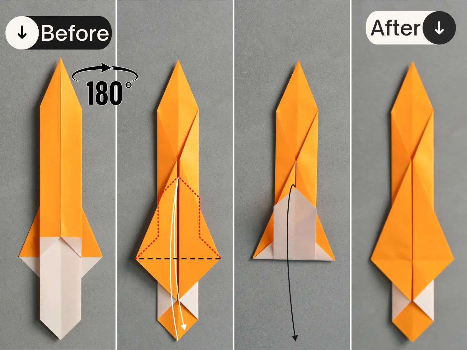 easy origami sword | origamiok