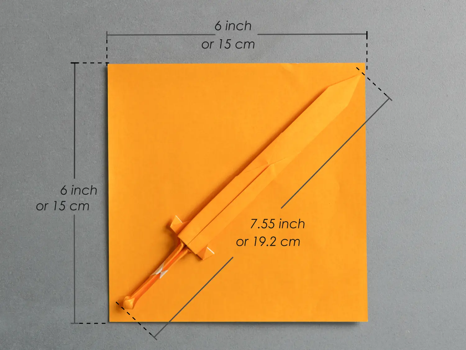 easy origami sword | origamiok