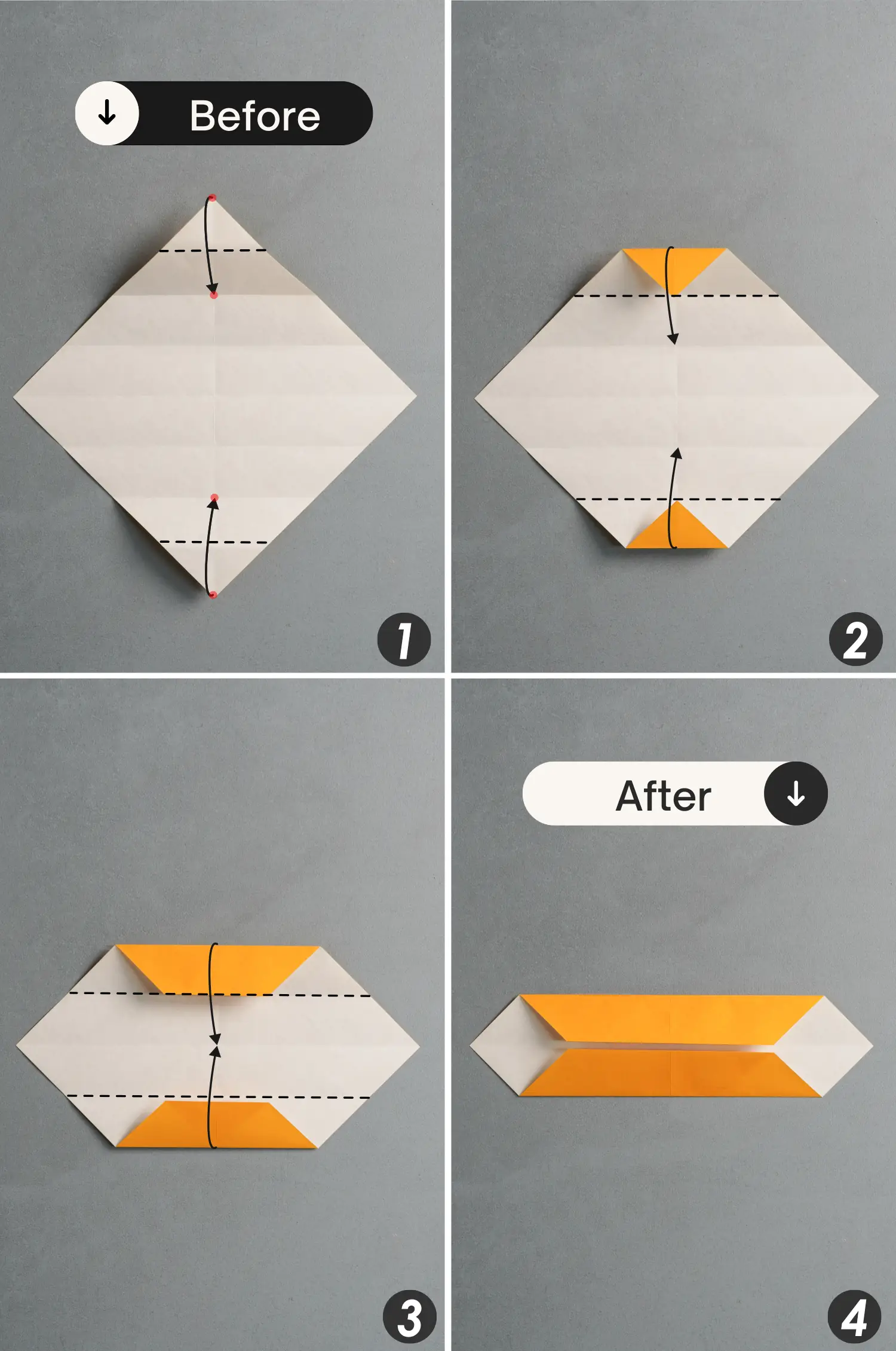 Origami blinking eye | origamiok