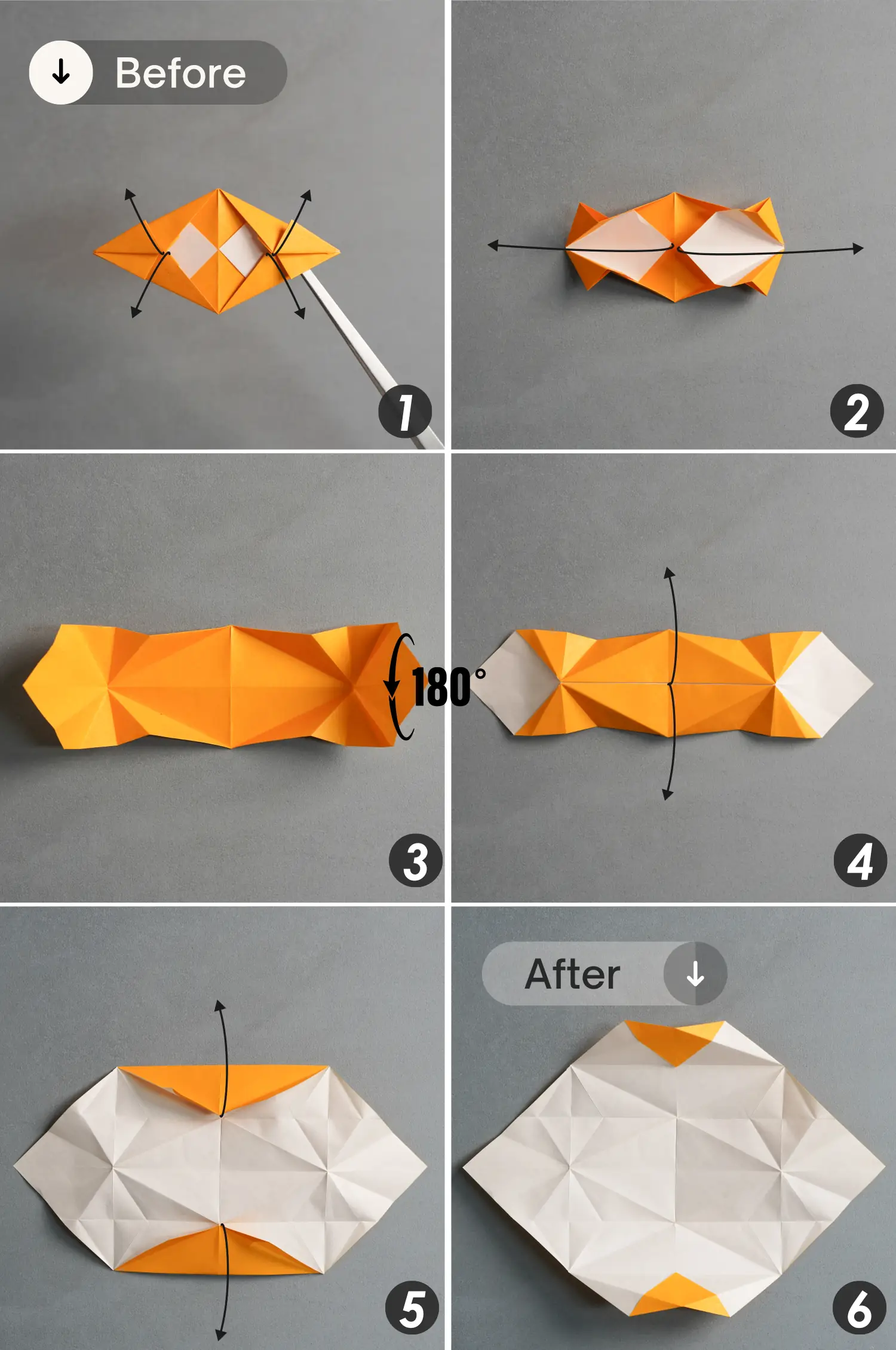 Origami blinking eye | origamiok