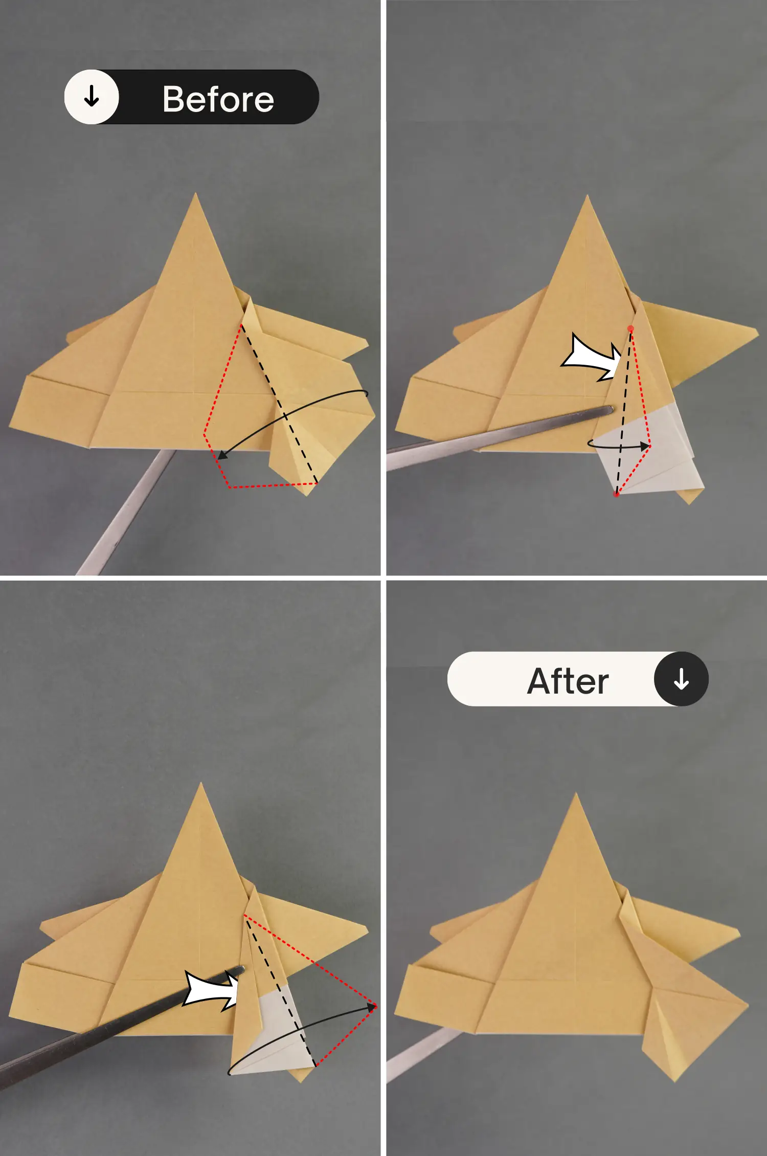 Origami jet | origamiok