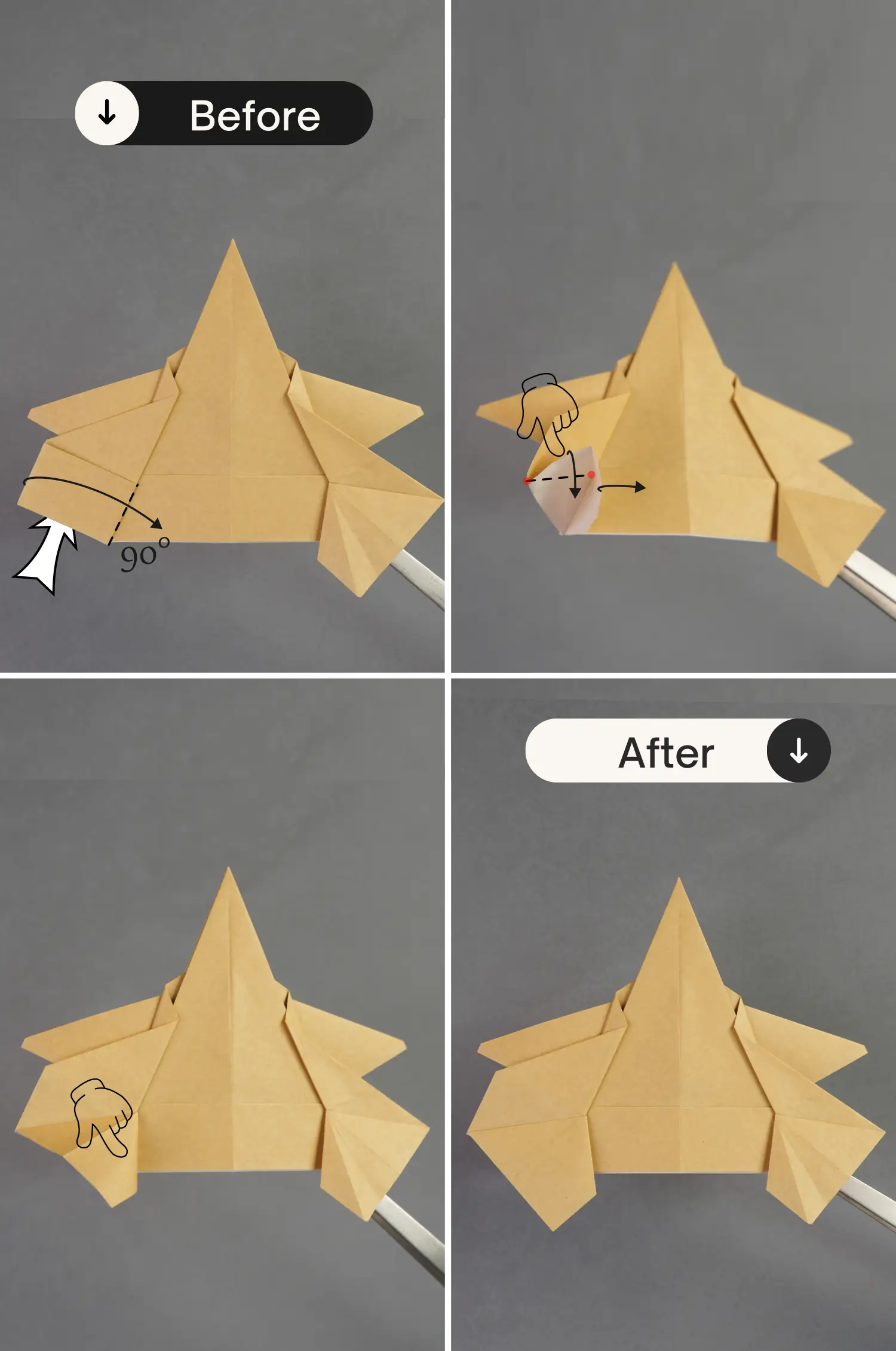 Origami jet | origamiok