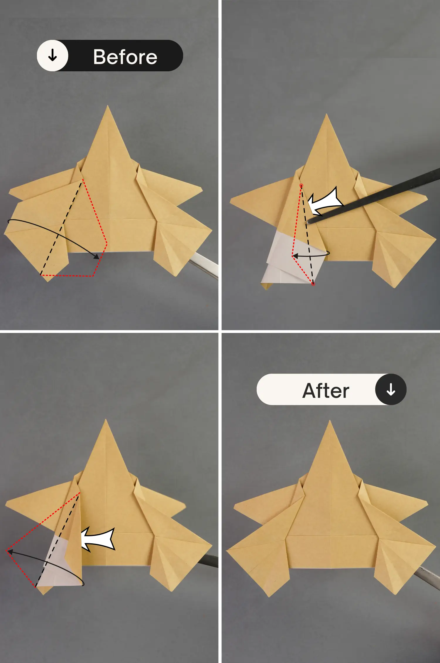 Origami jet | origamiok