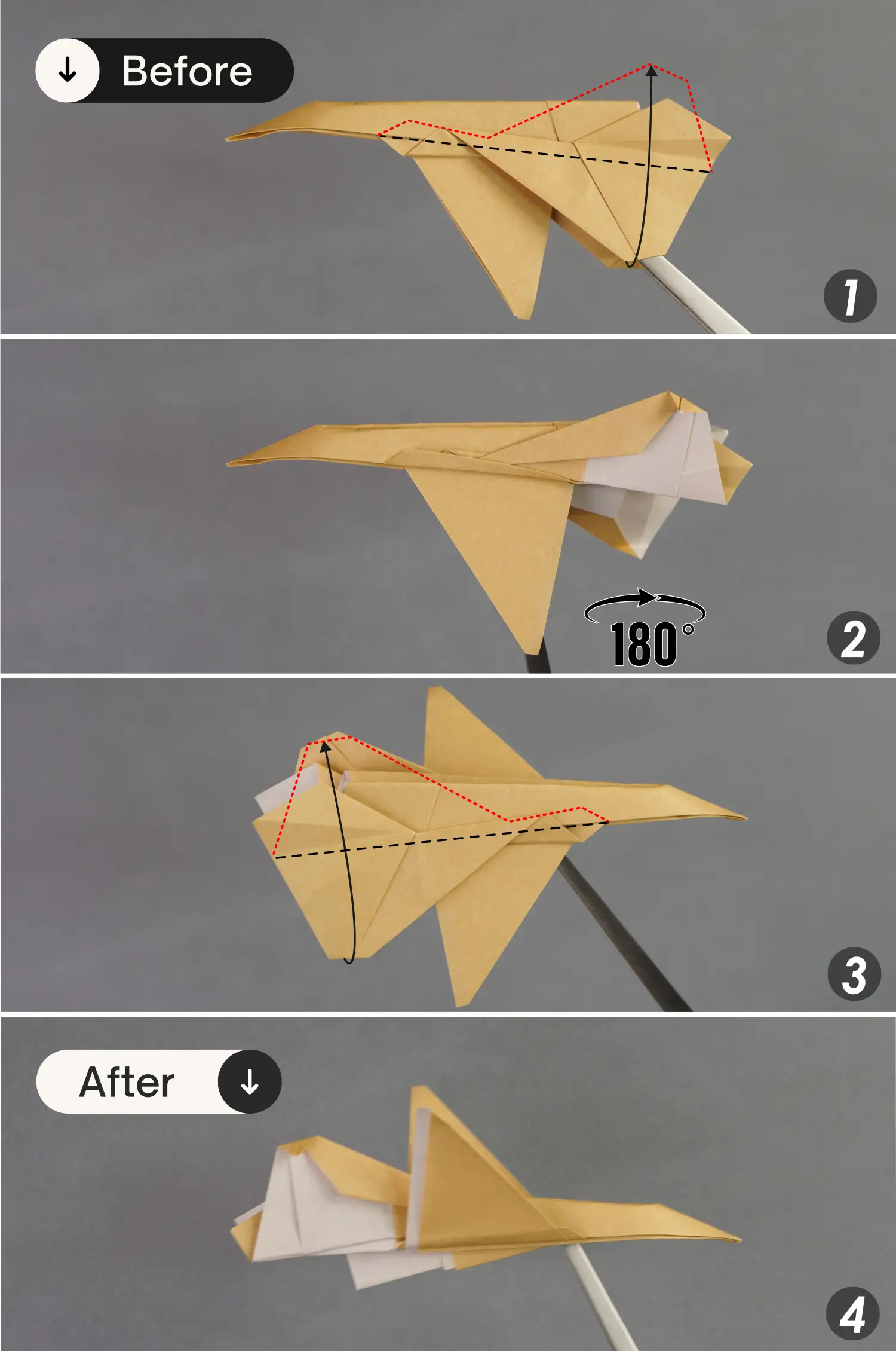 Origami jet | origamiok
