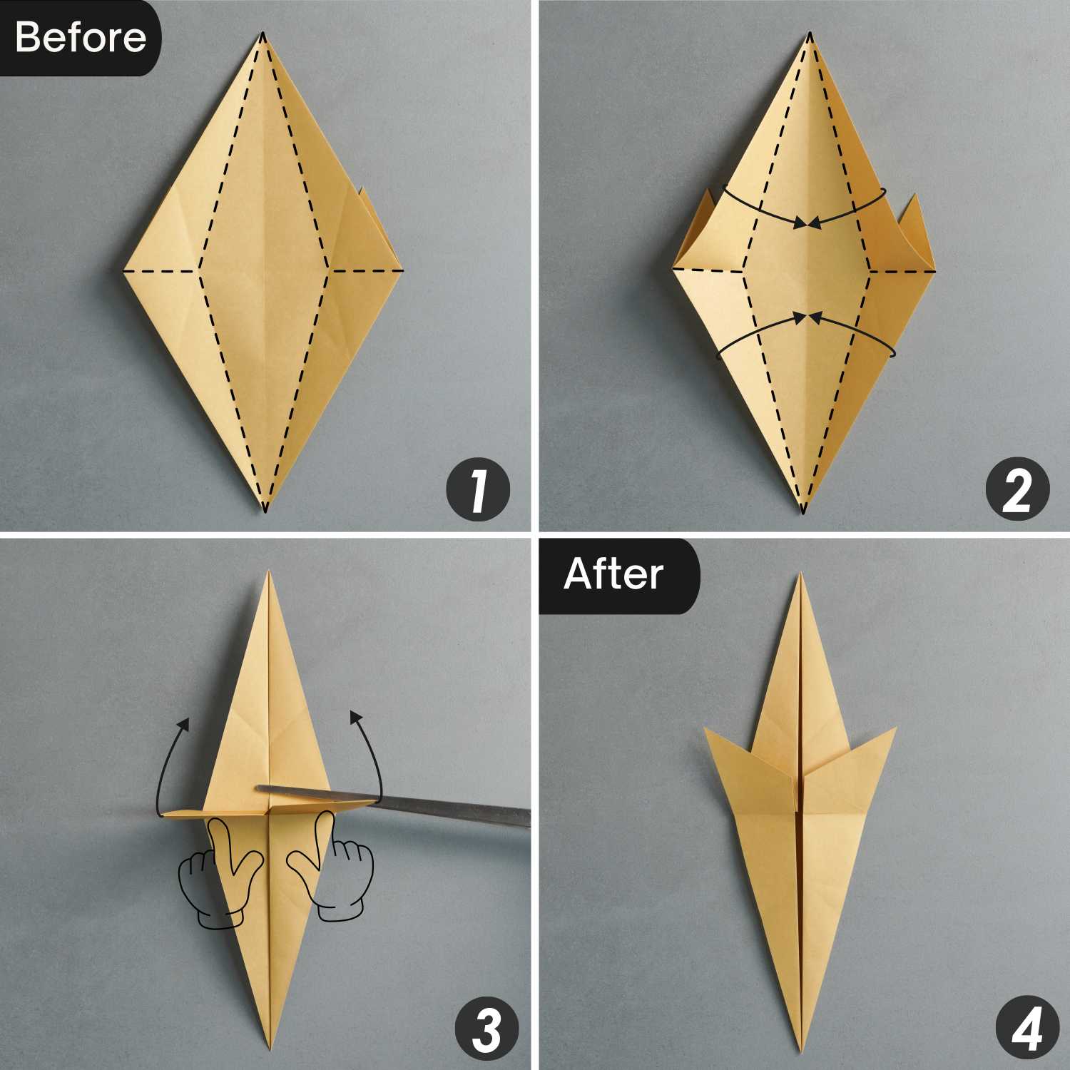 Origami kangaroo | origamiok