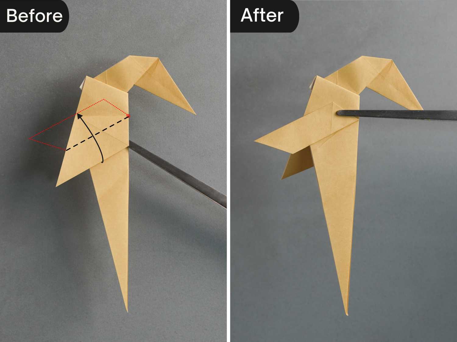 Origami kangaroo | origamiok