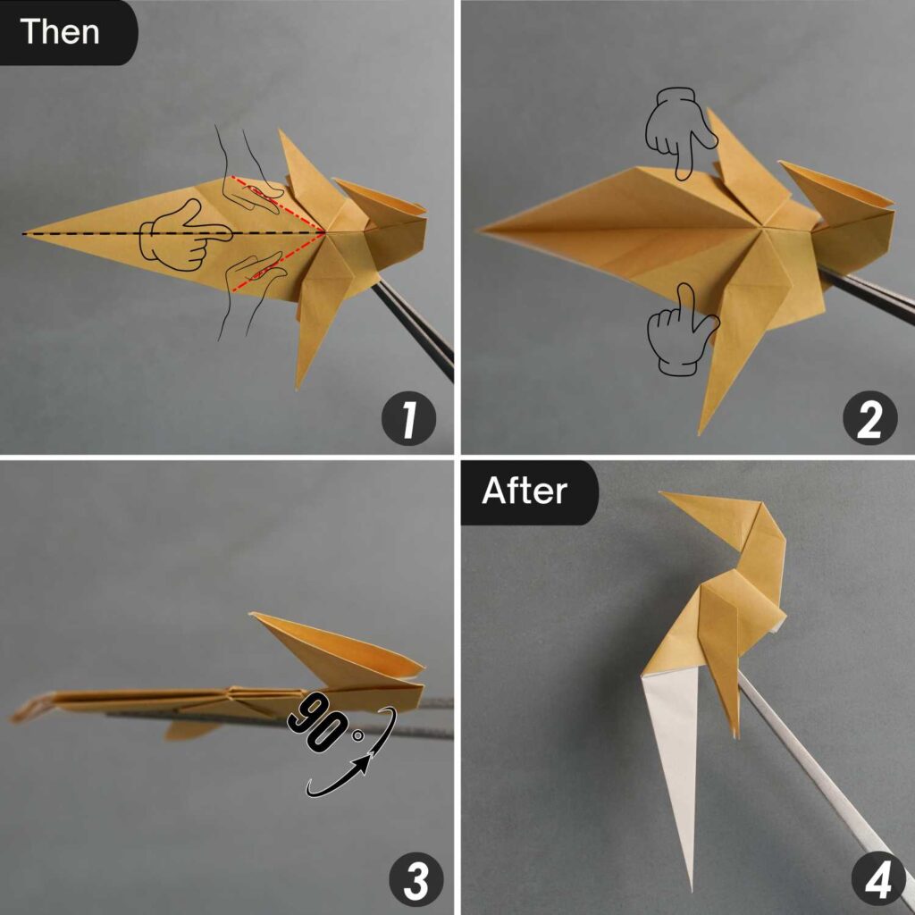 Origami kangaroo | origamiok