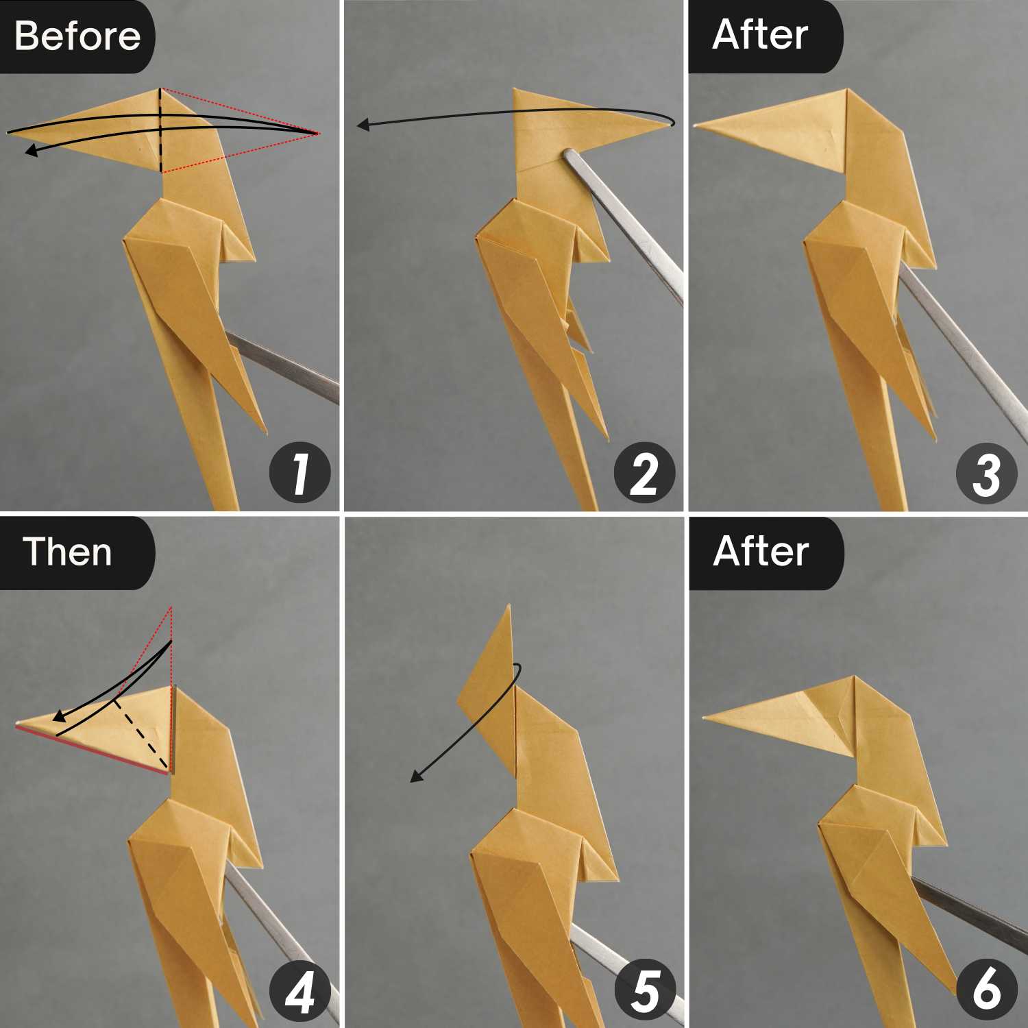 Origami kangaroo | origamiok