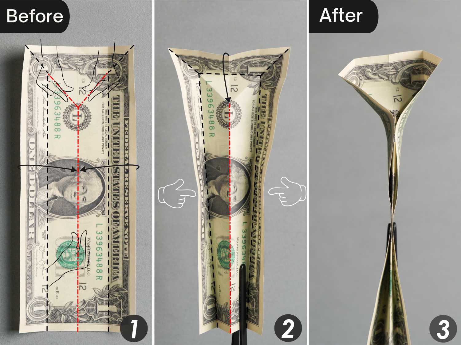 origami money cat | origamiok