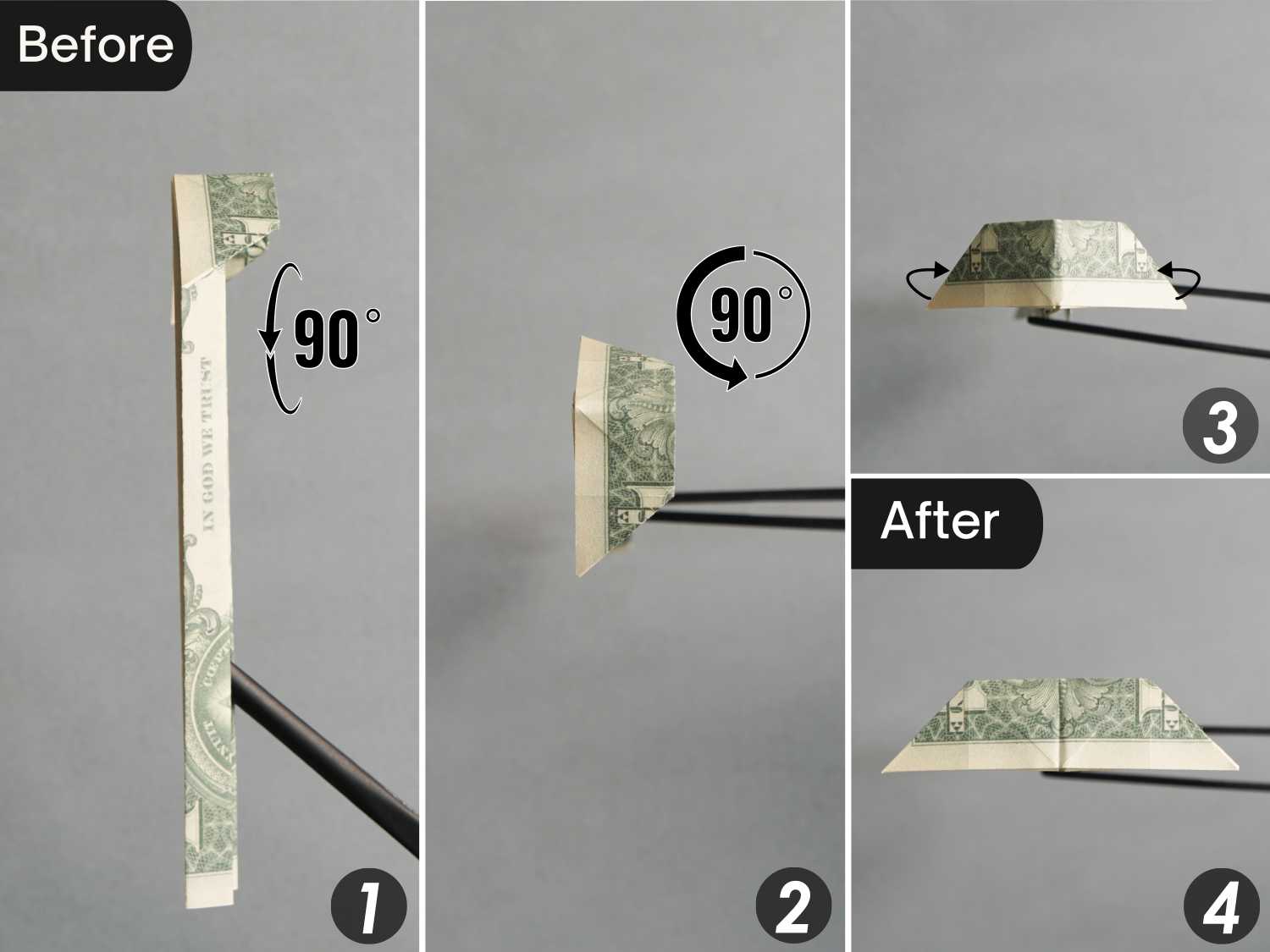origami money cat | origamiok