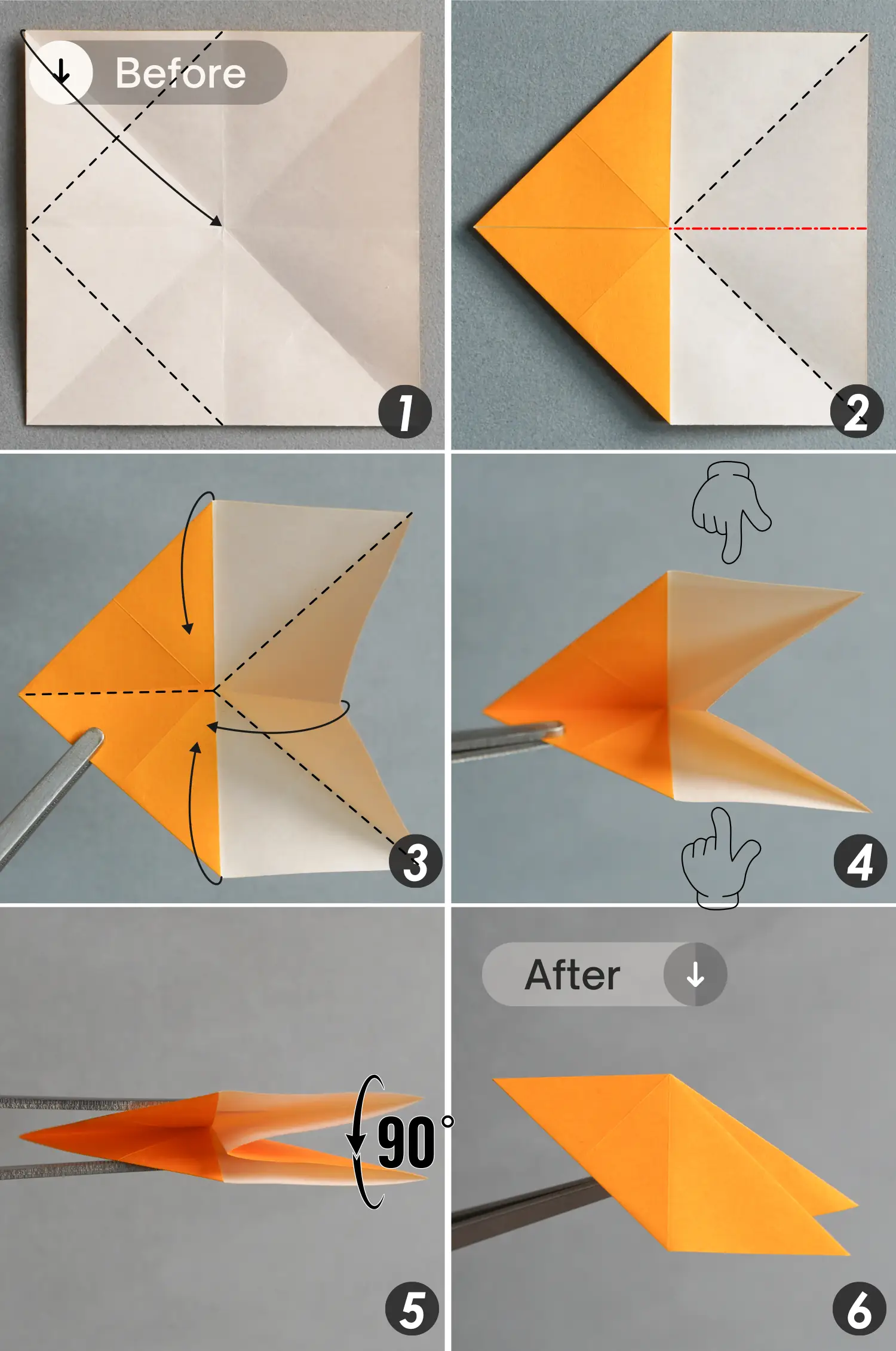 origami ninja stars 8 points | origamiok