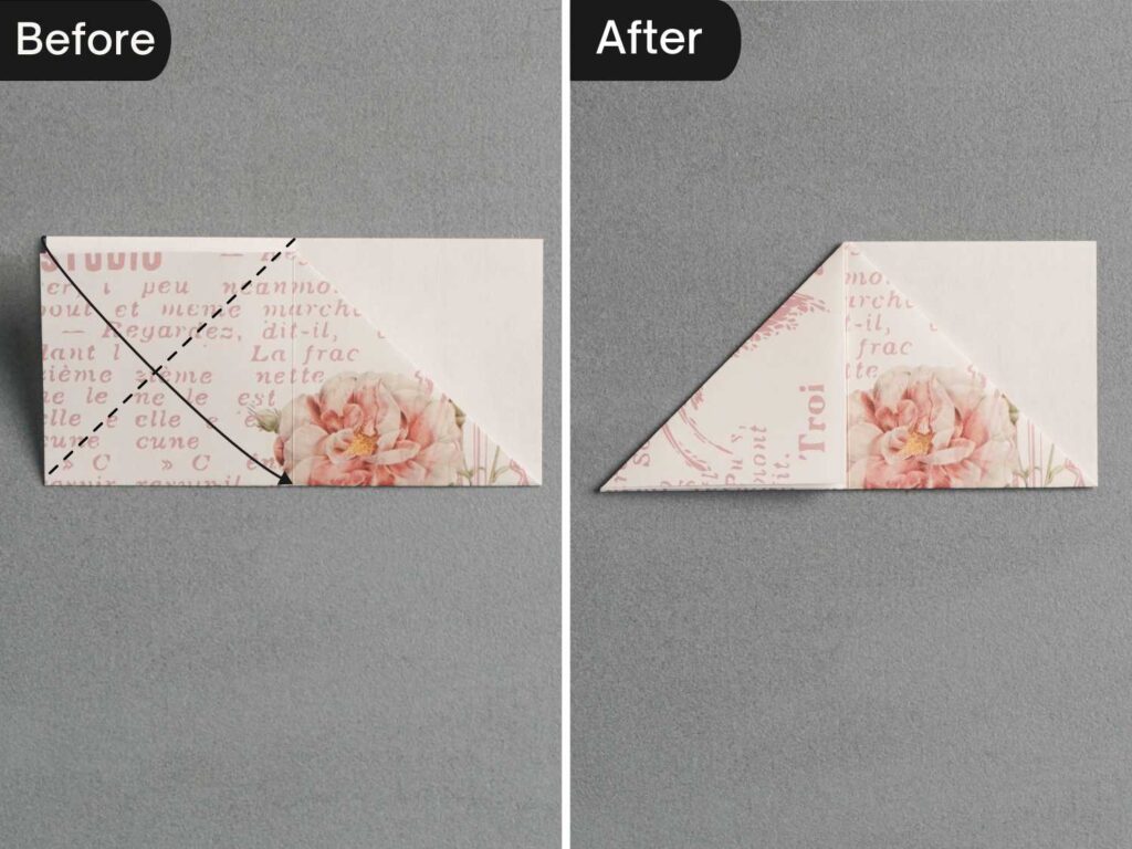 Easy Sticky Note Origami Bookmark - Origami OK
