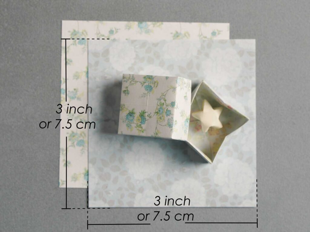 sticky note origami box | origamiok
