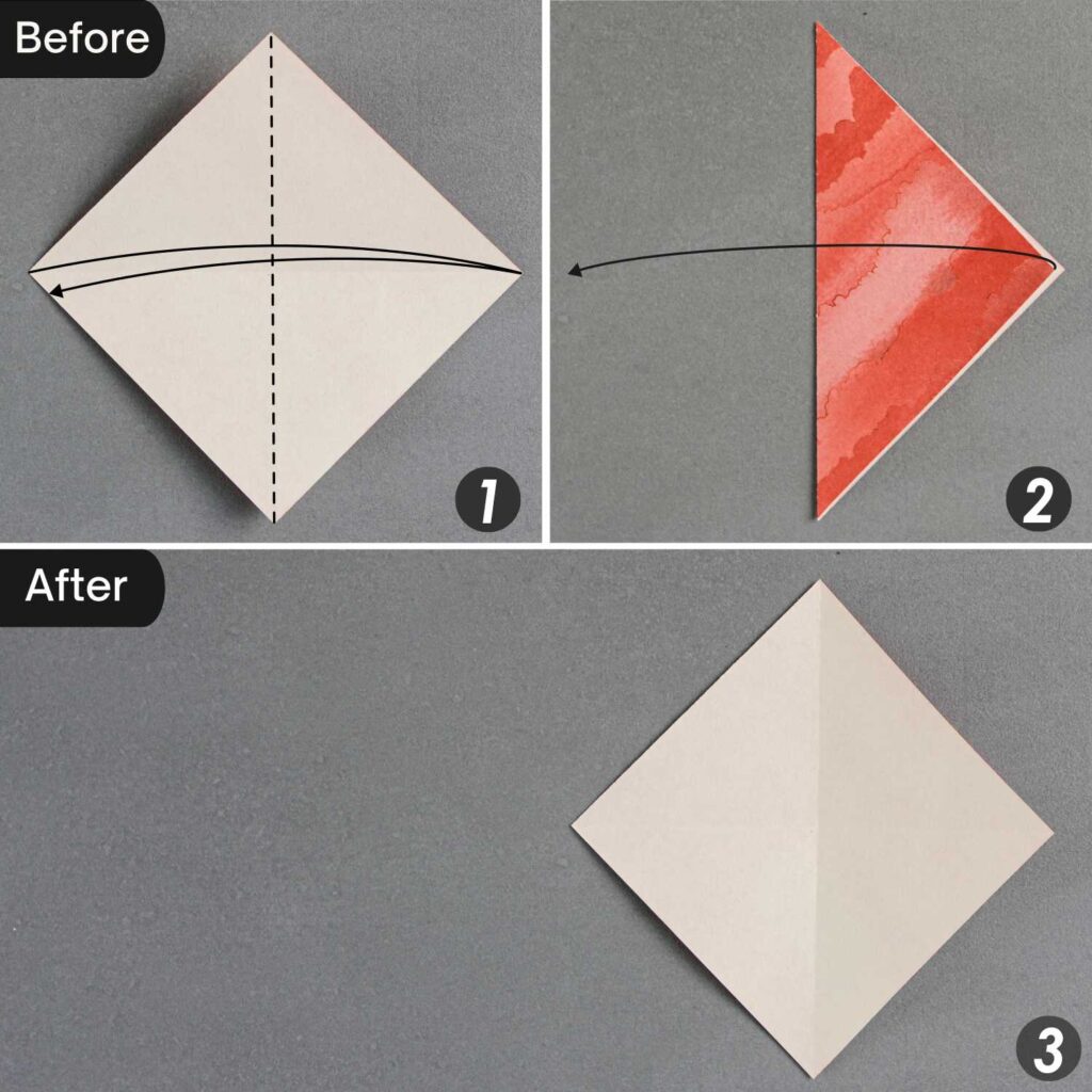 Beginner Step By Step Easy Sticky Note Origami Easy Sticky Note Origami Heart - Origami OK