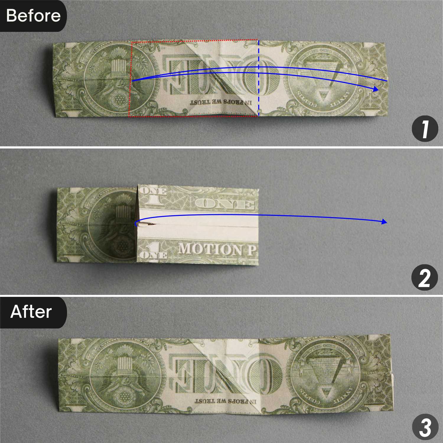 origami money pants | origamiok