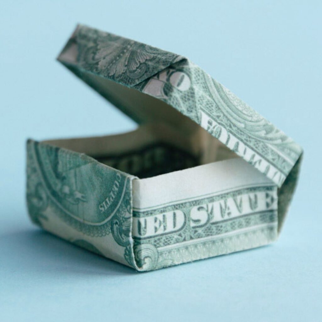 origami money box | origamiok