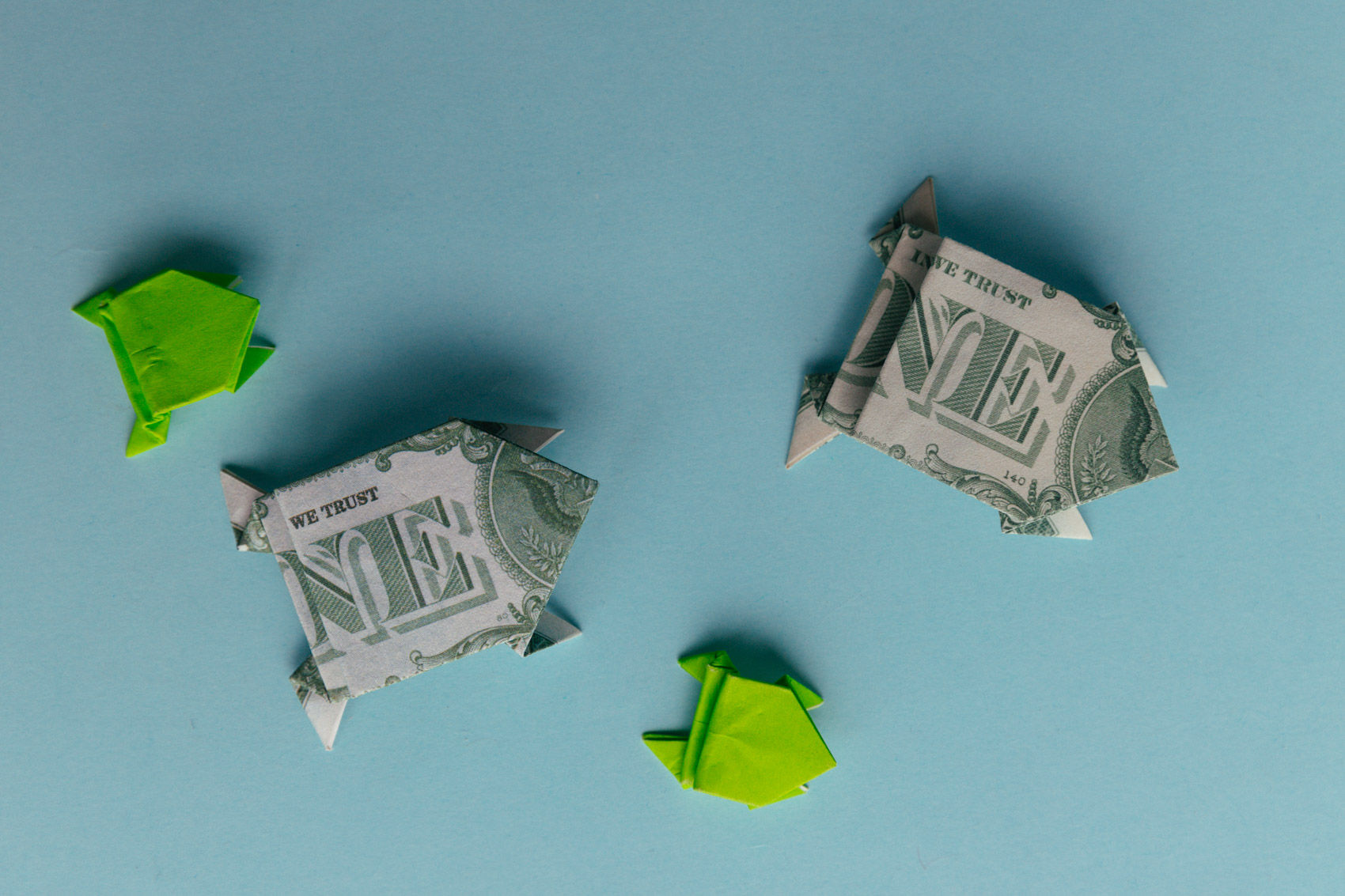 dollar bill origami frog | origamiok