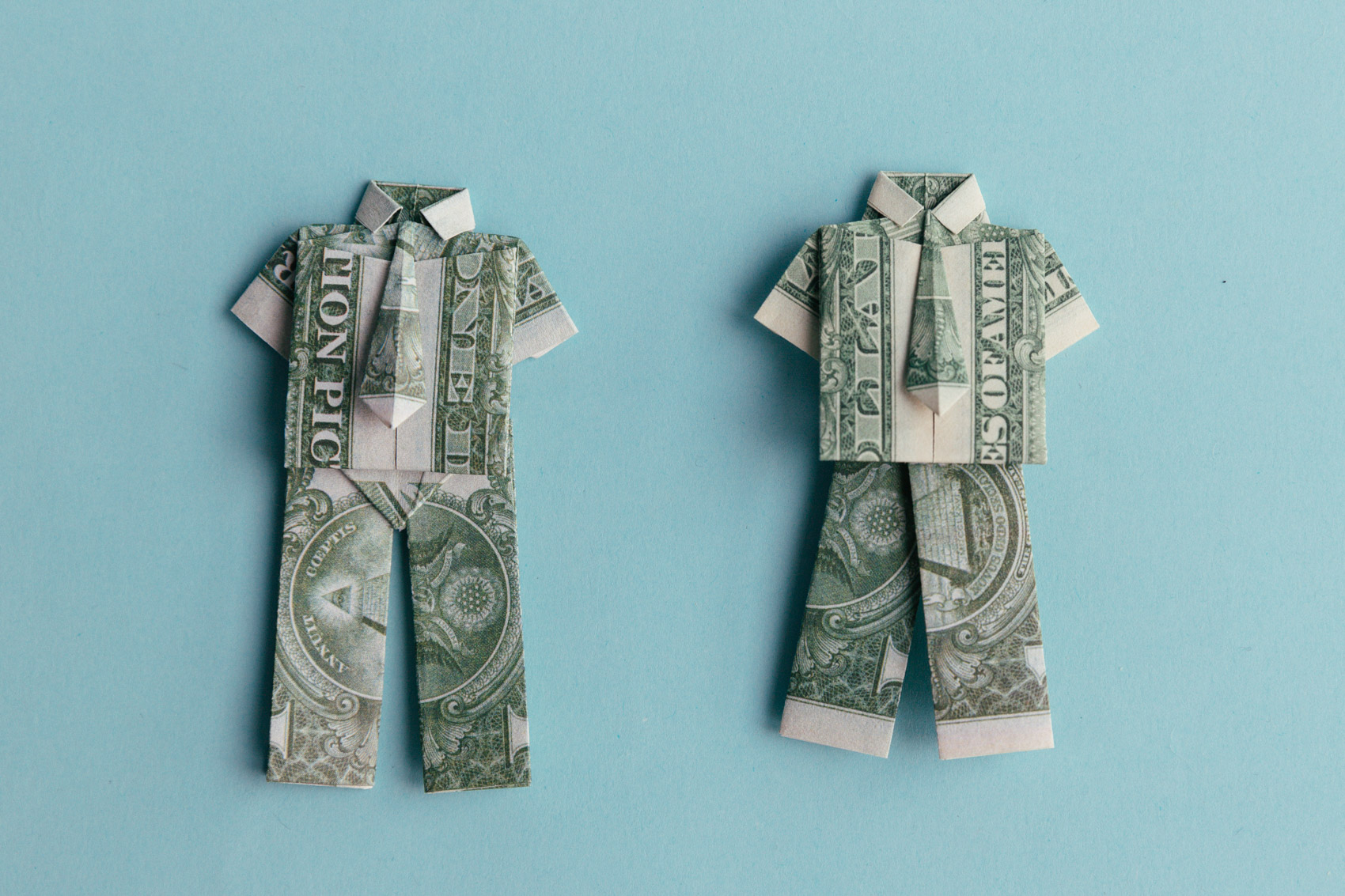 origami money pants | origamiok