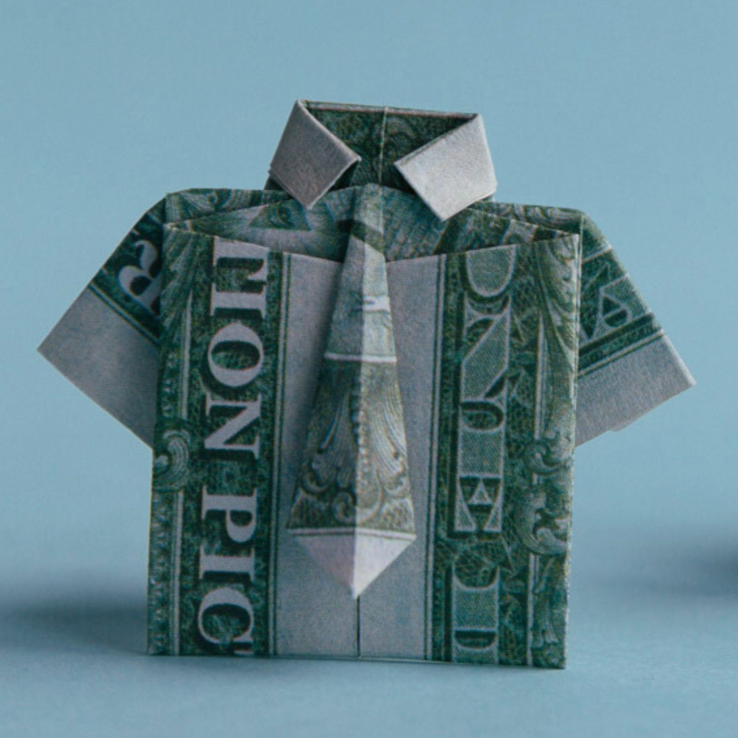 dollar bill origami shirt | origamiok