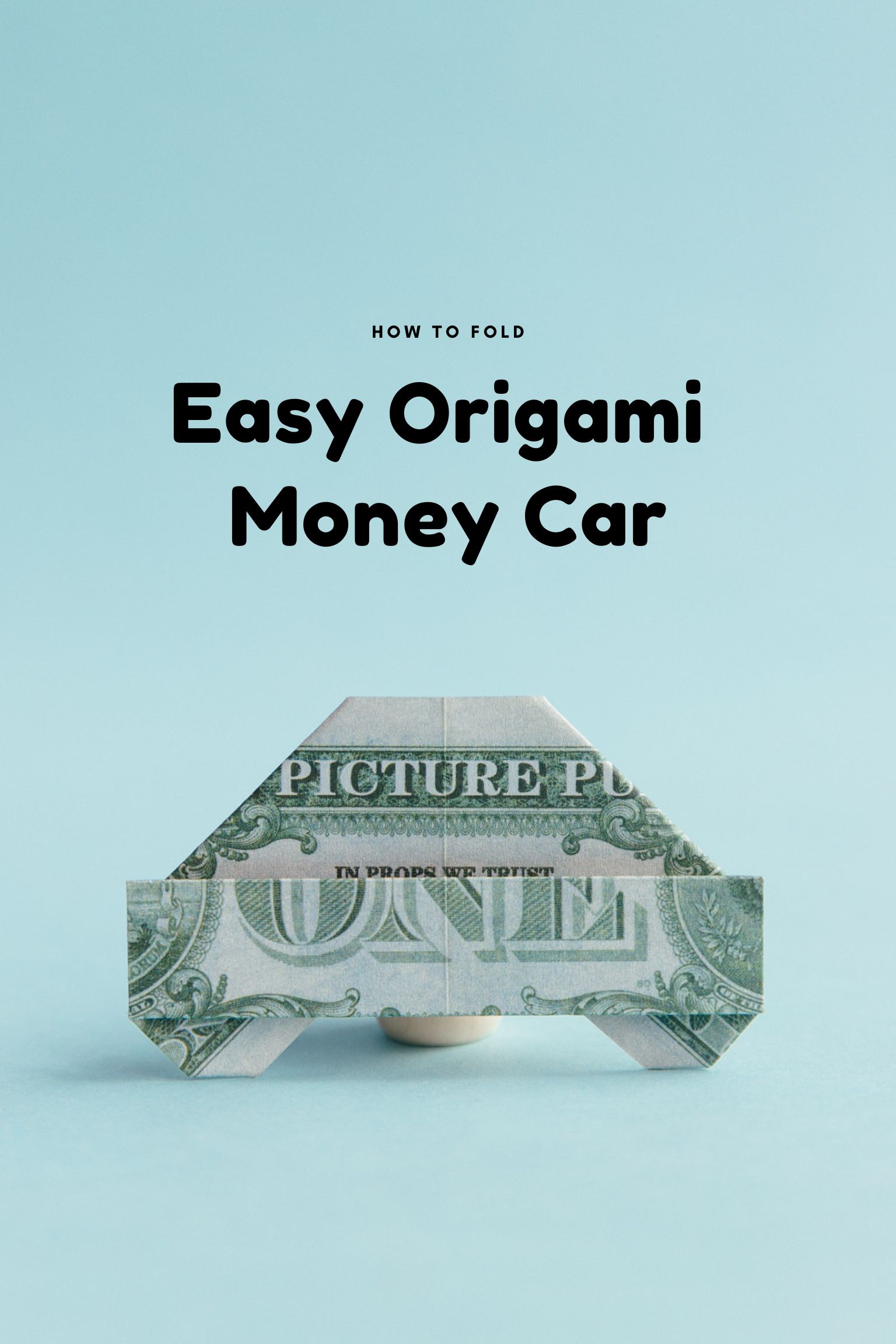 dollar bill origami car | origamiok