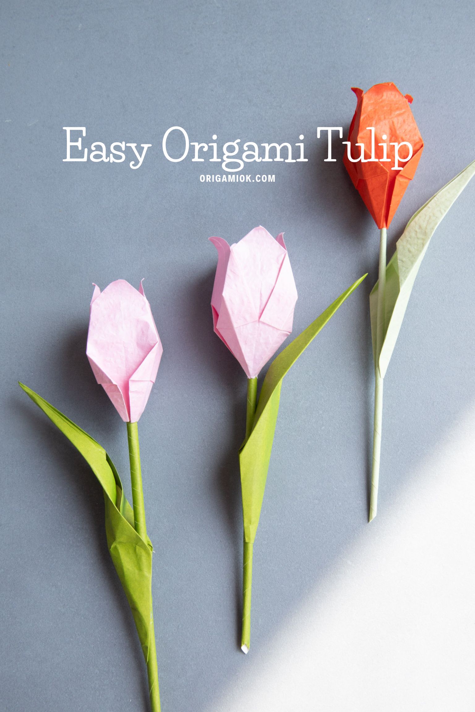 easy origami tulip | origamiok