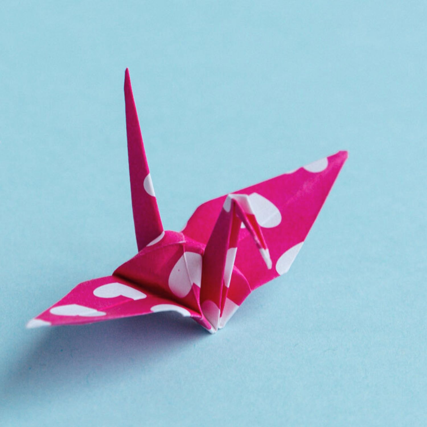 sticky note origami crane | origamiok