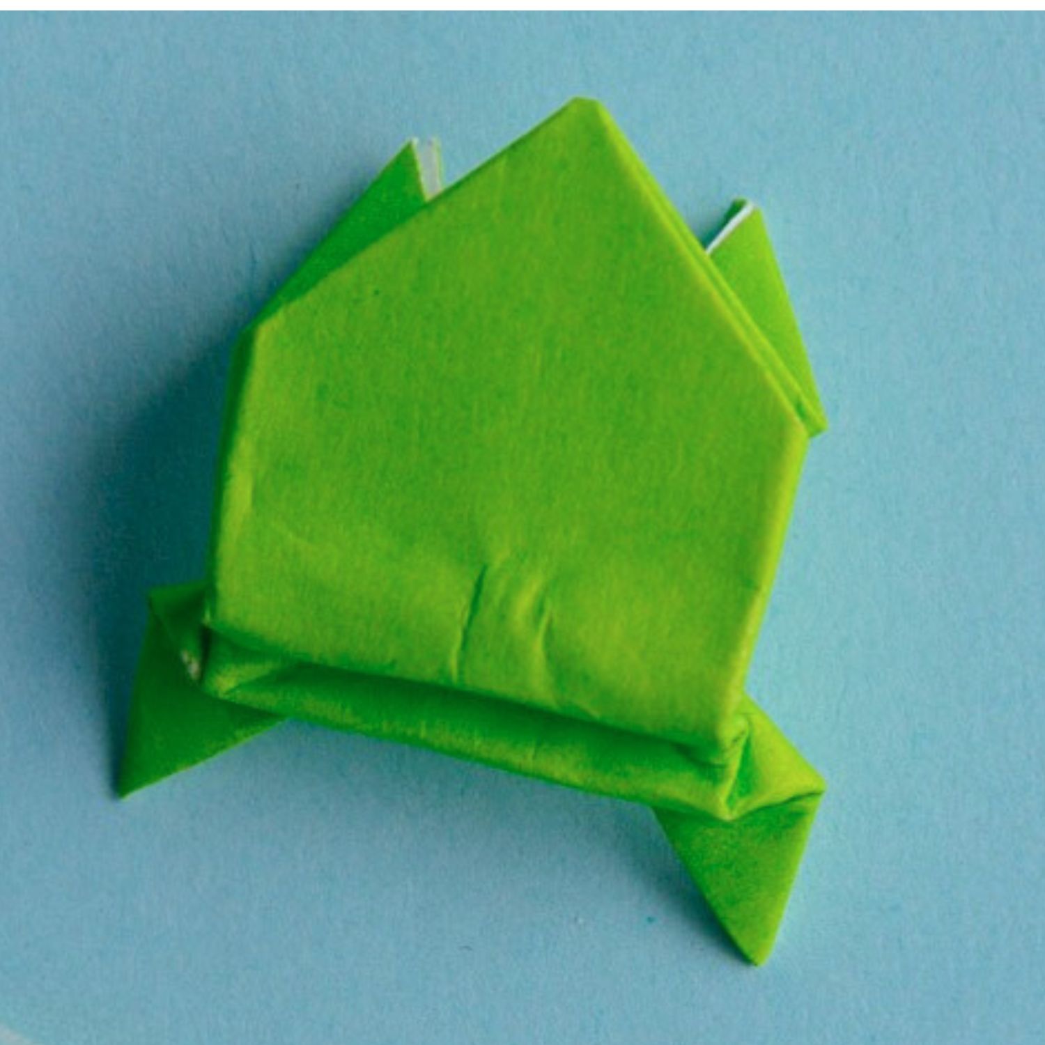 sticky note origami frog | origamiok