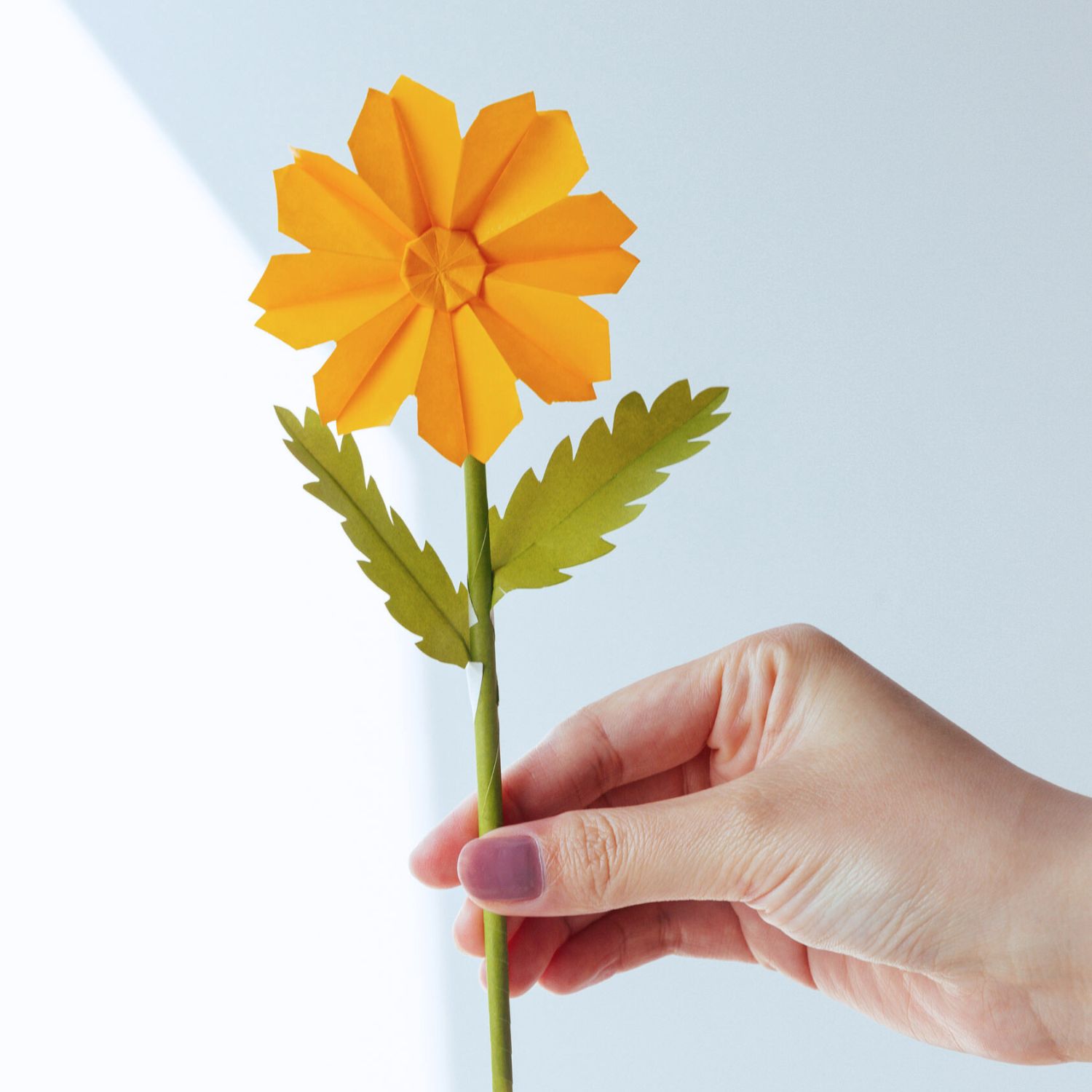 origami daisy | origamiok