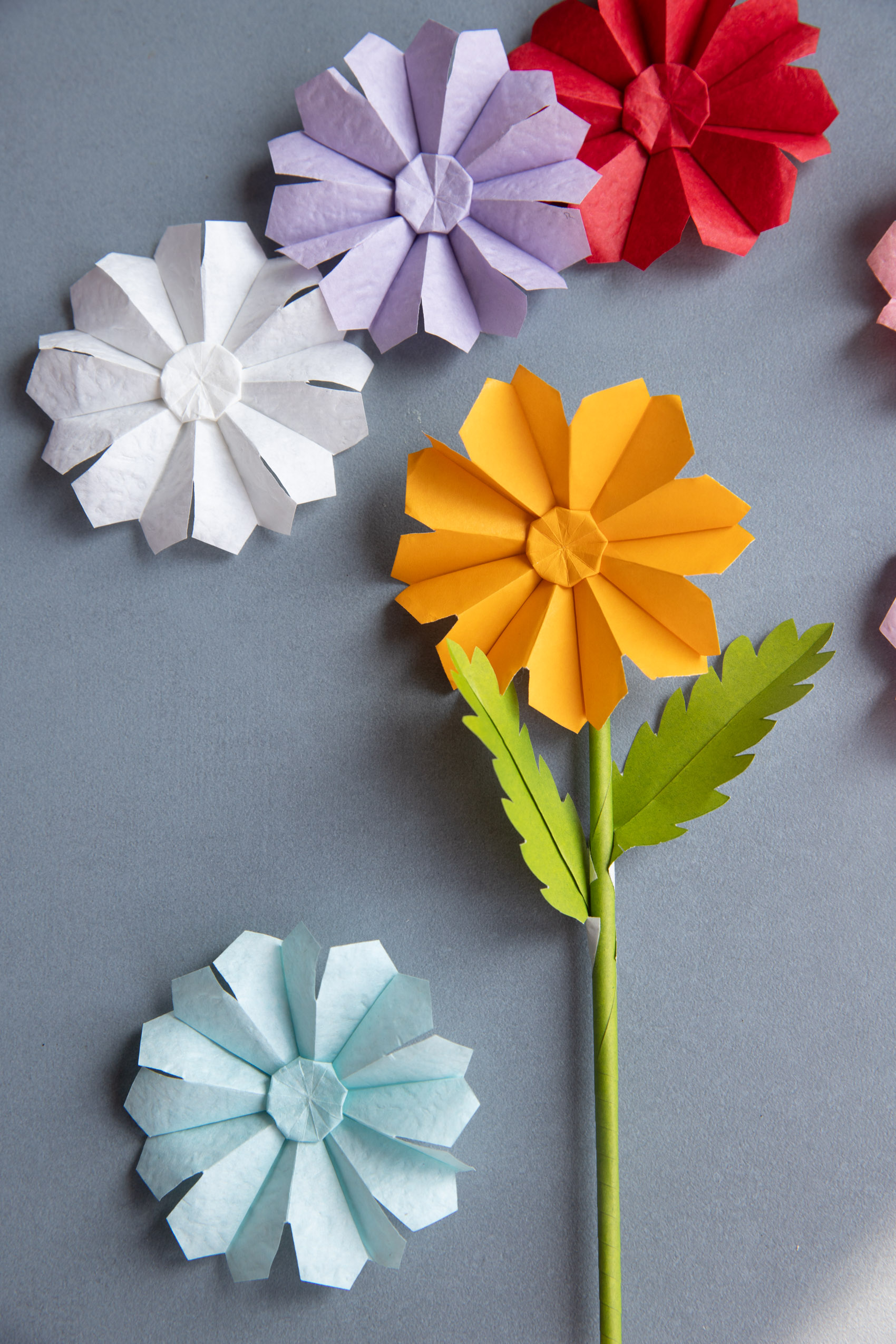 origami daisy | origamiok