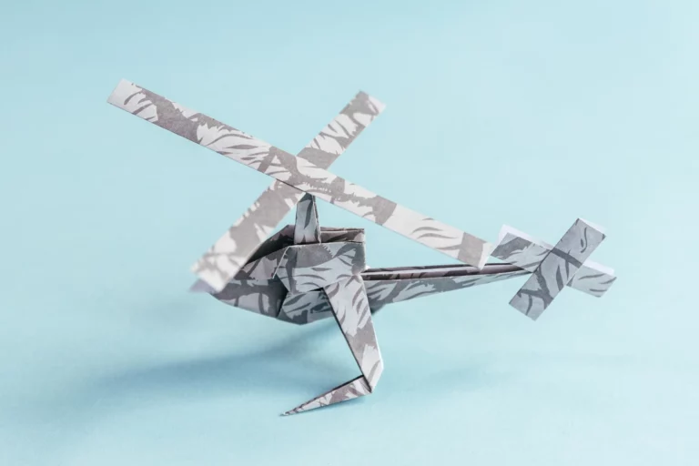 How to Fold an Origami Helicopter