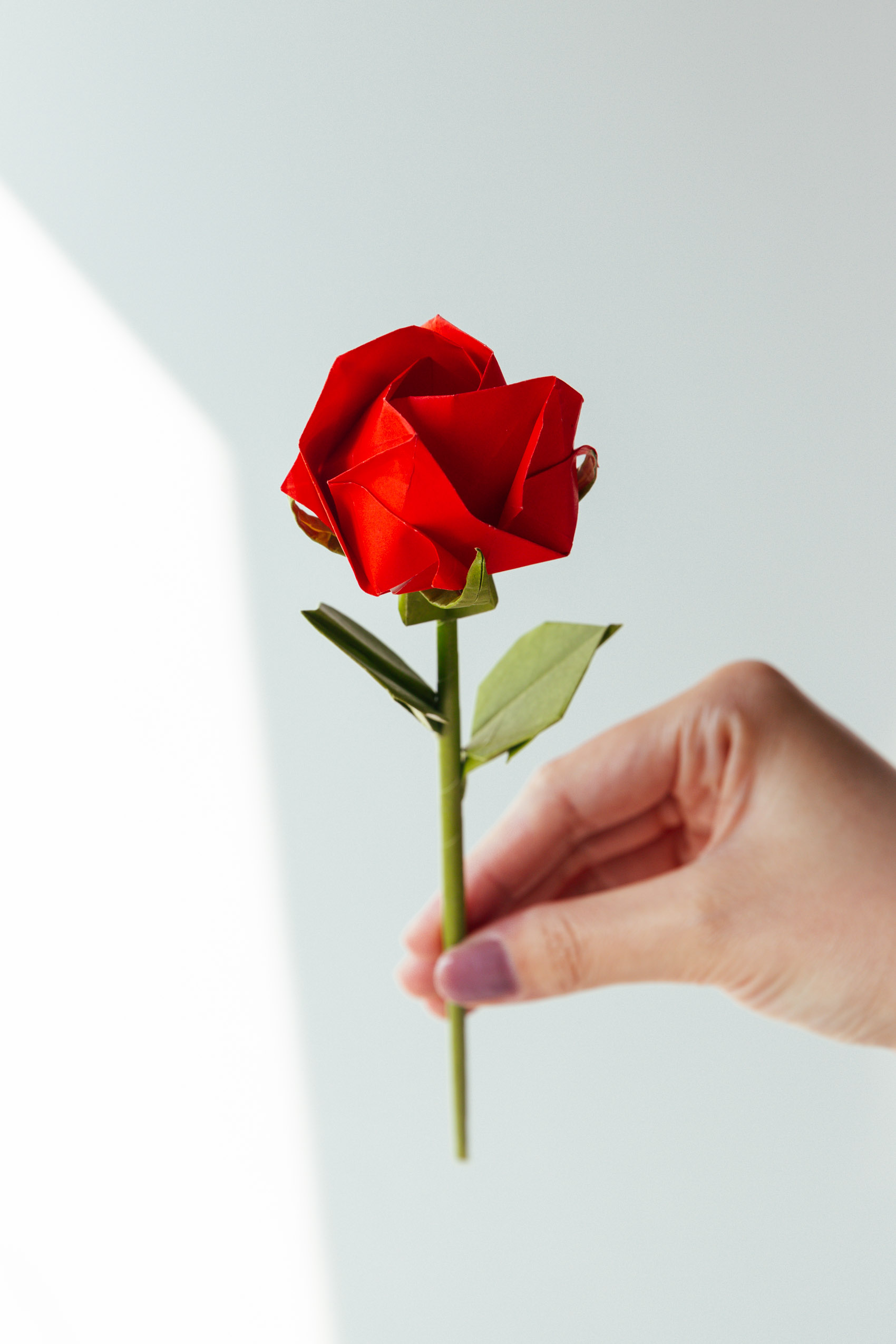 origami rose | origamiok