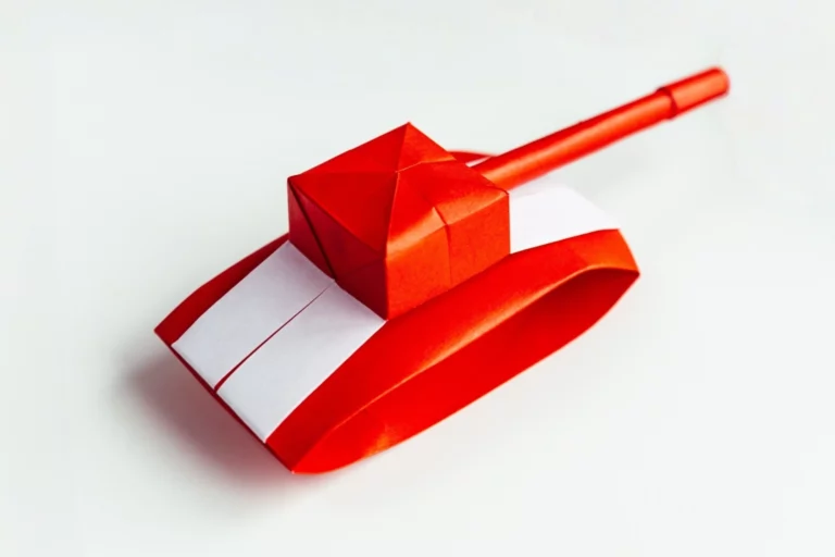 How to Fold an Origami Tank