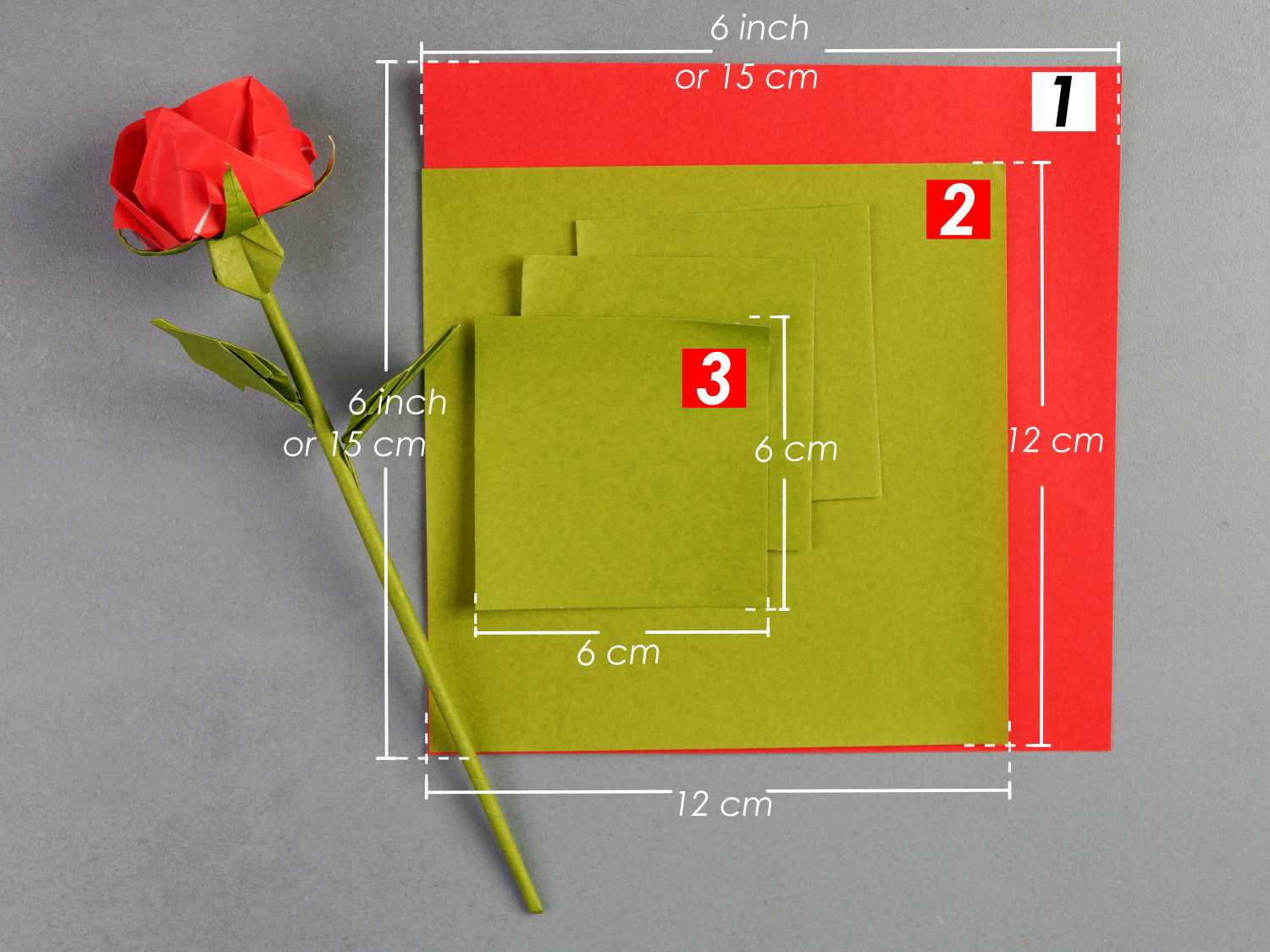 origami rose | origamiok