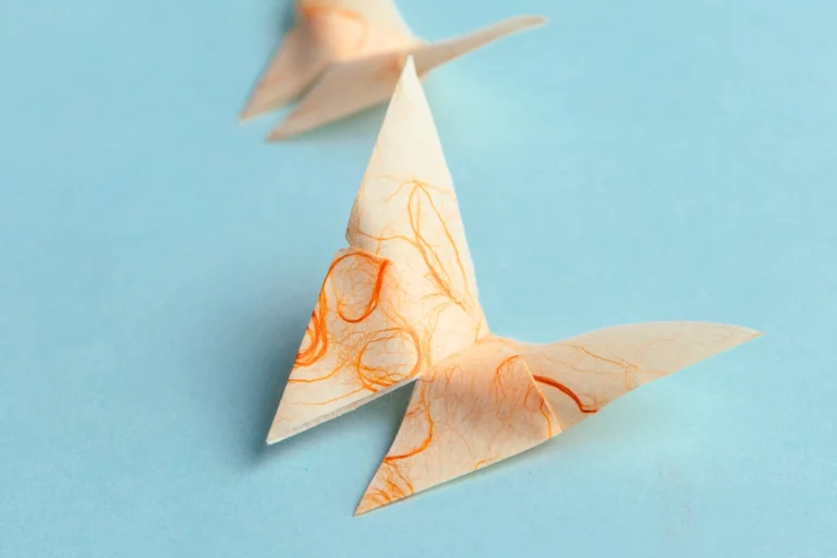 Easy Sticky Note Origami Butterfly