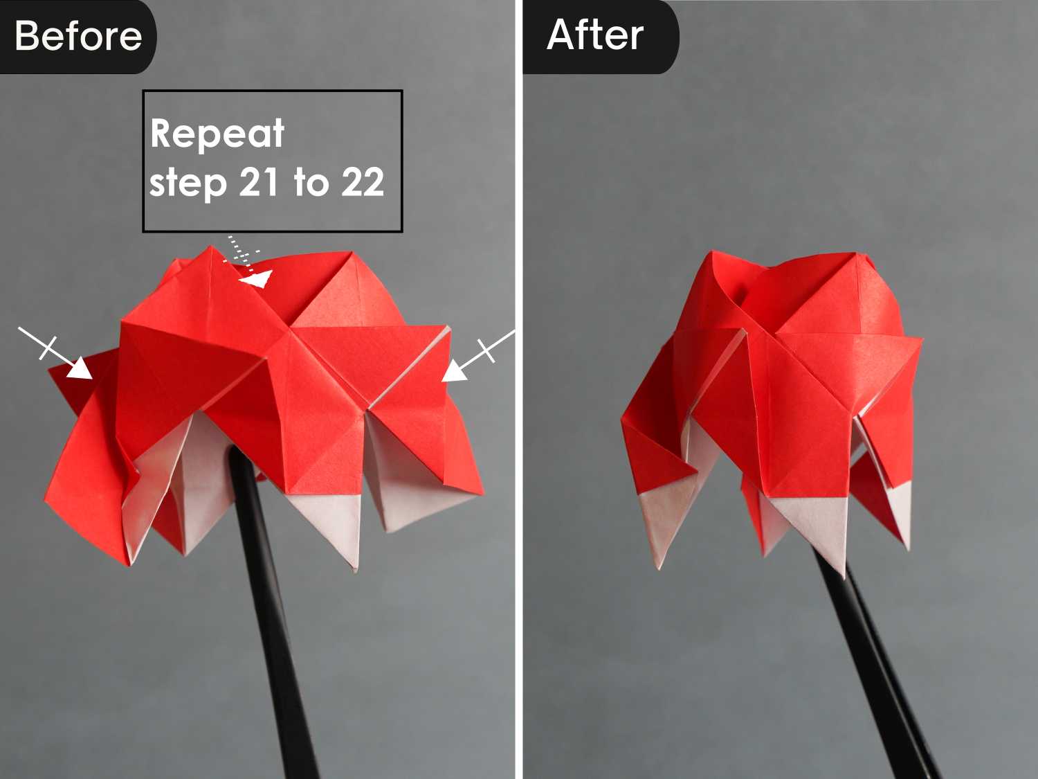 origami rose | origamiok