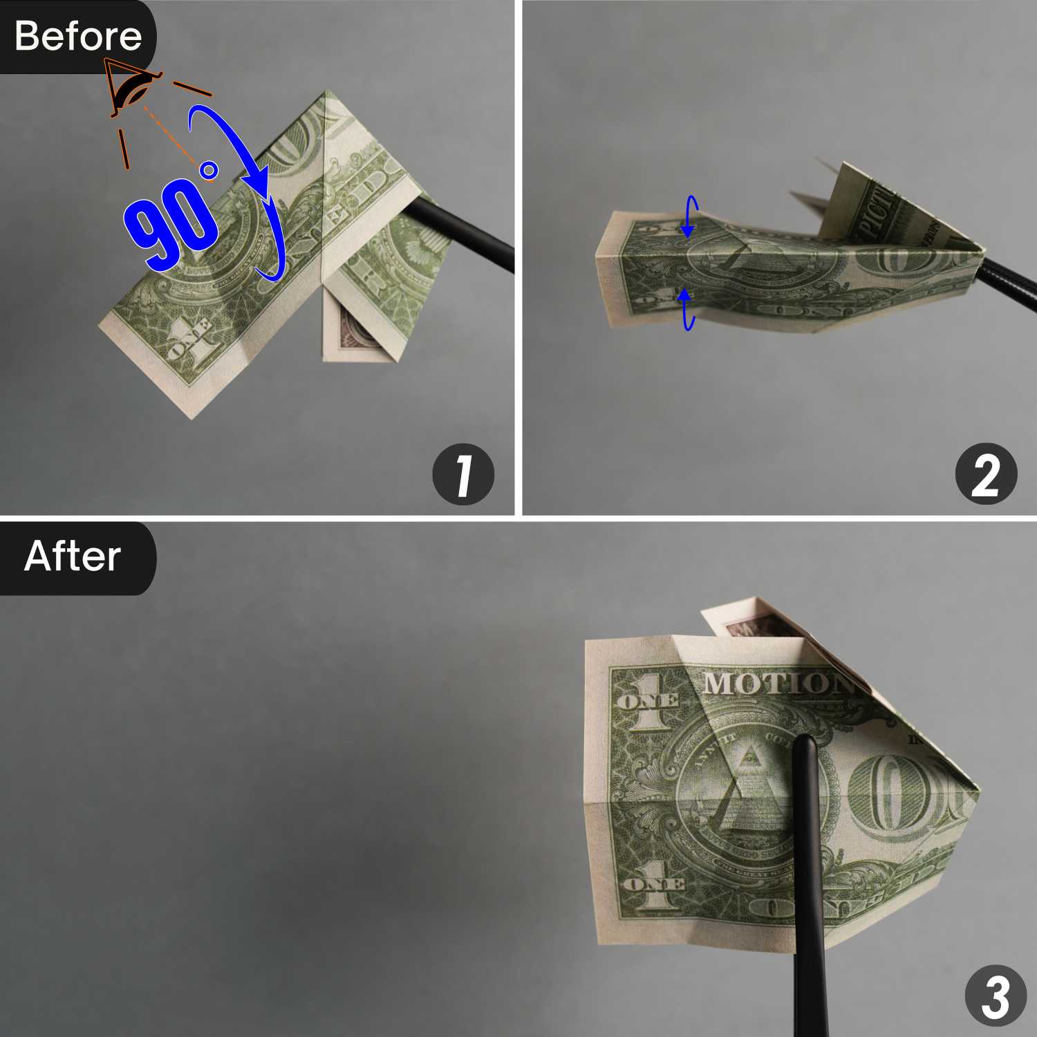 dollar bill origami dragon | origamiok