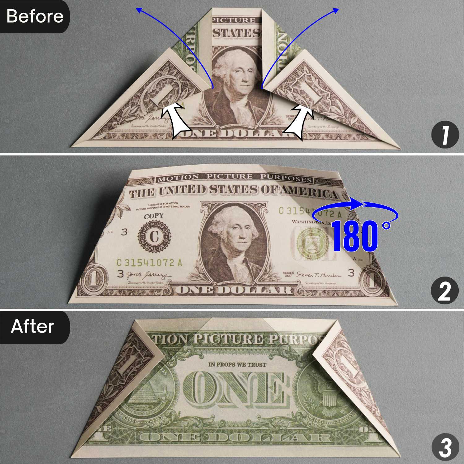 dollar bill origami dragon | origamiok
