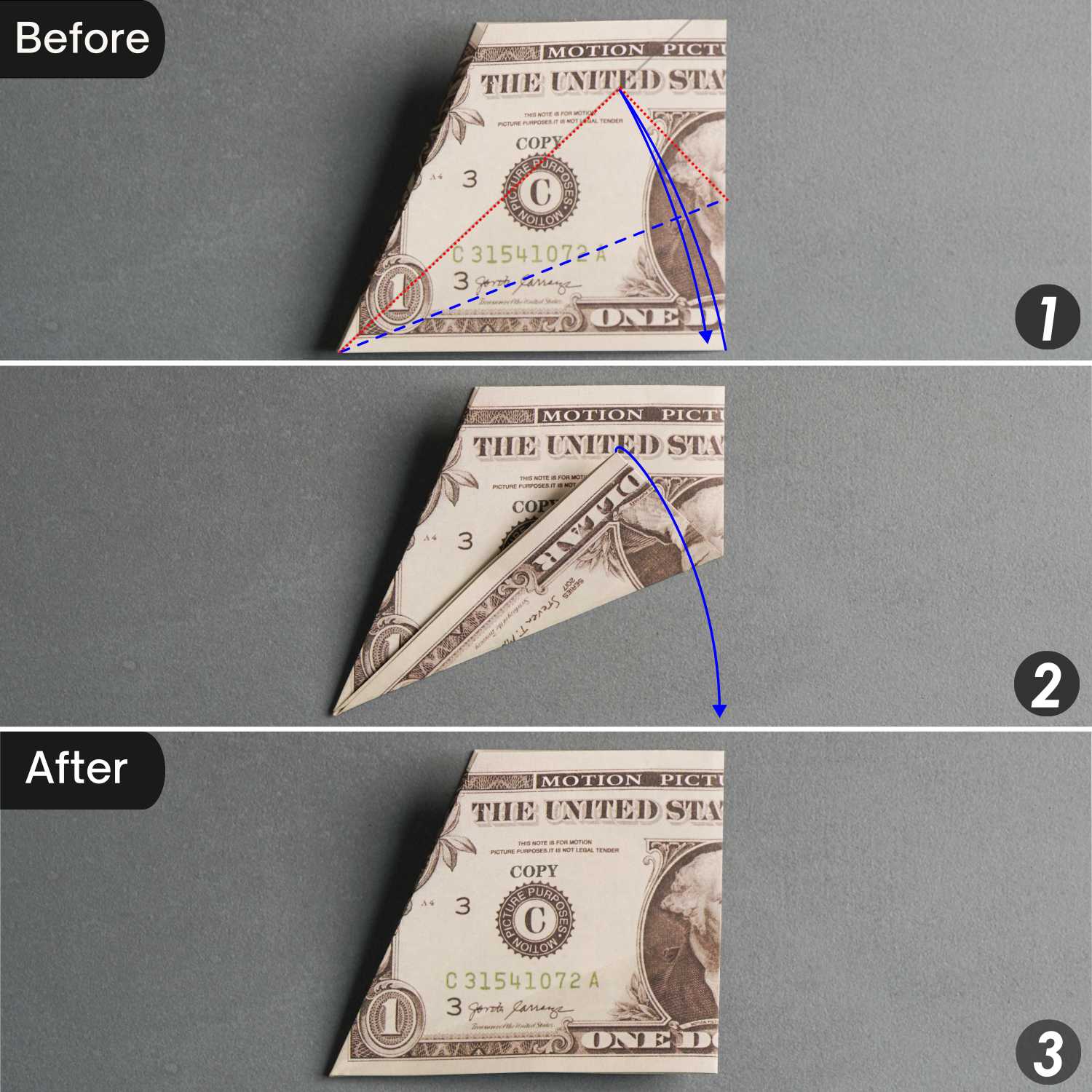 dollar bill origami dragon | origamiok