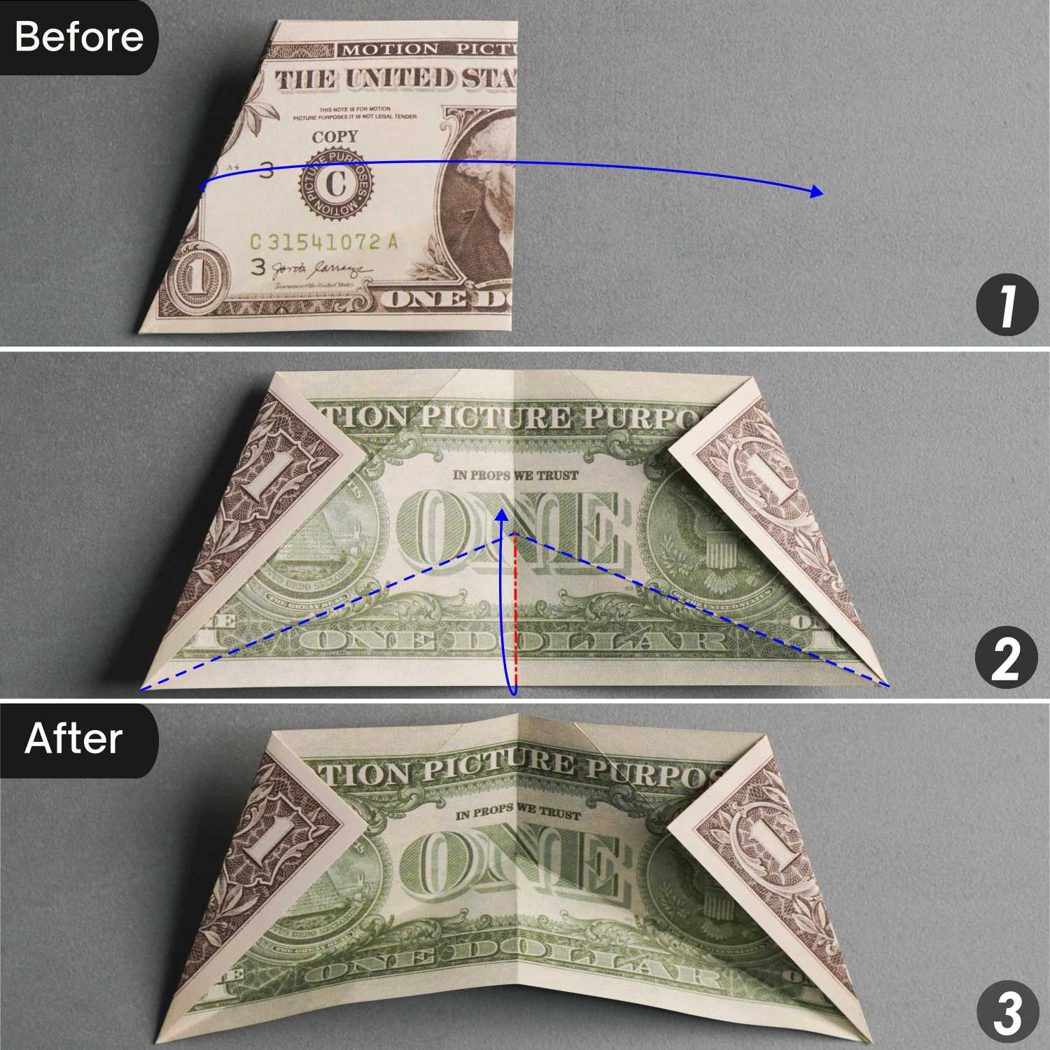 dollar bill origami dragon | origamiok