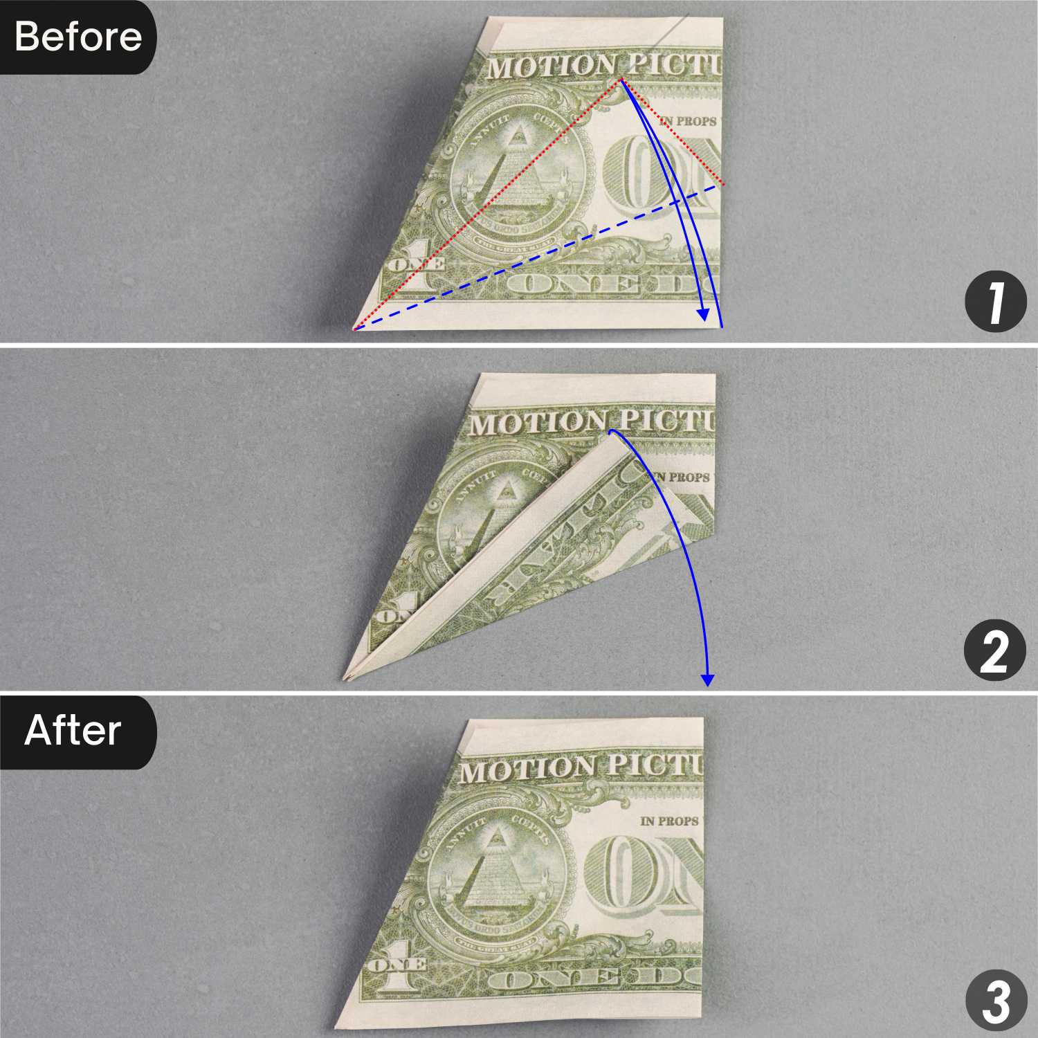 dollar bill origami dragon | origamiok