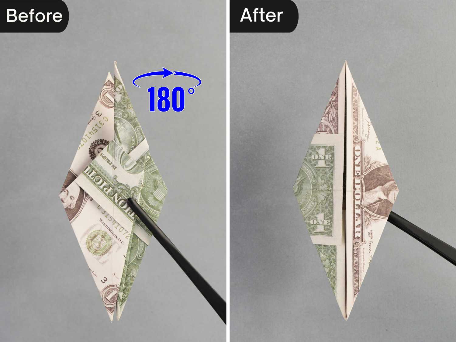 dollar bill origami dragon | origamiok
