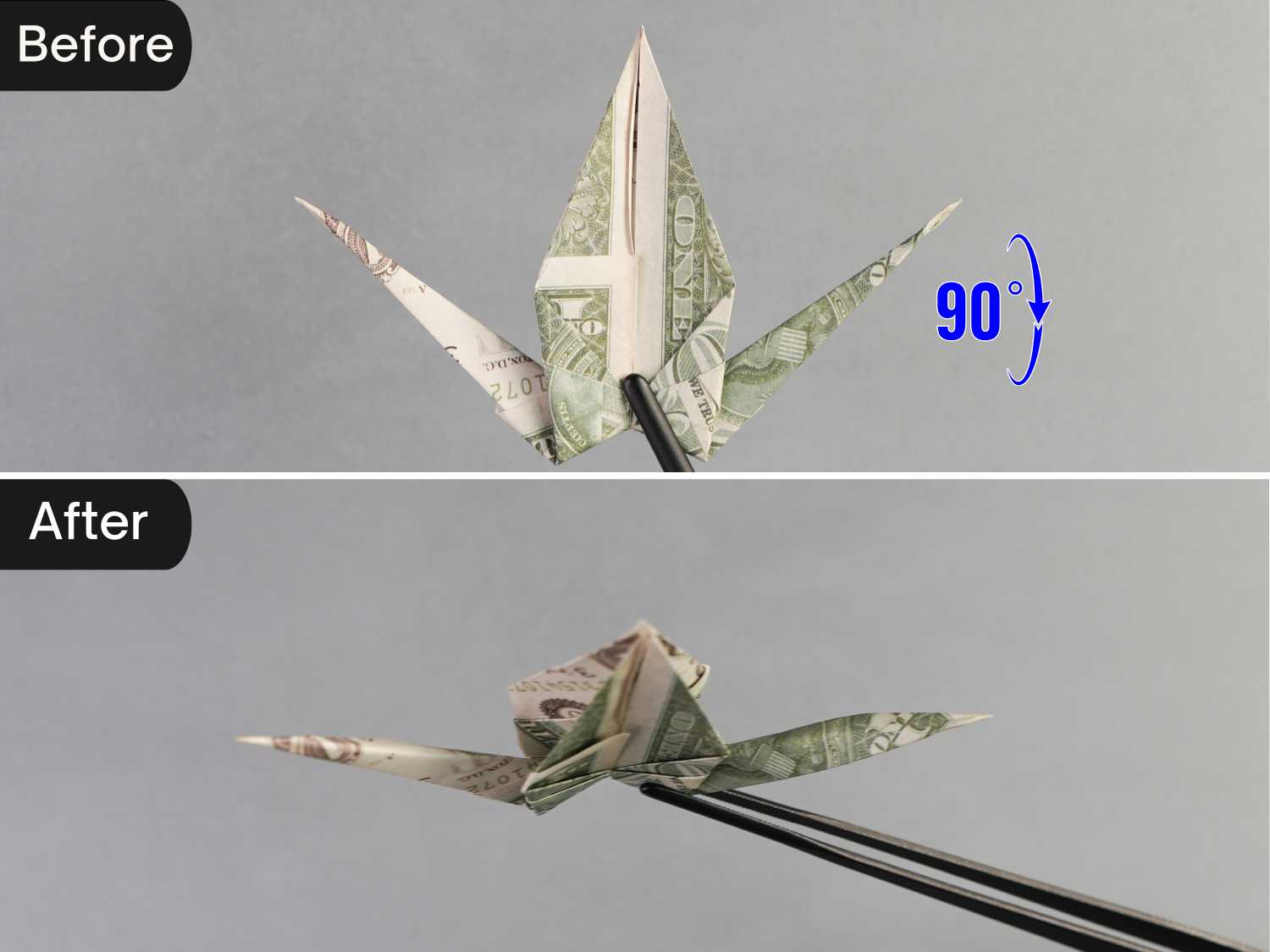 dollar bill origami dragon | origamiok
