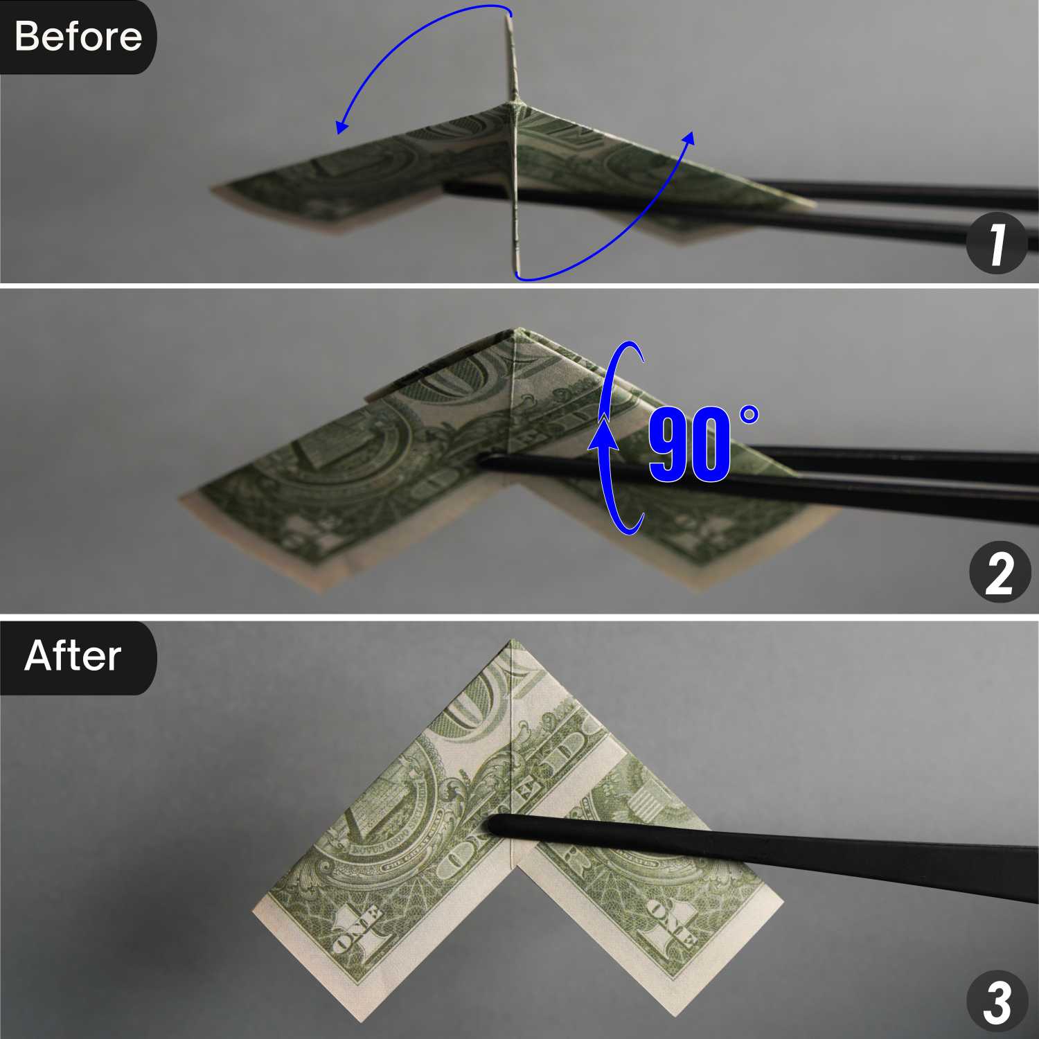 dollar bill origami dragon | origamiok