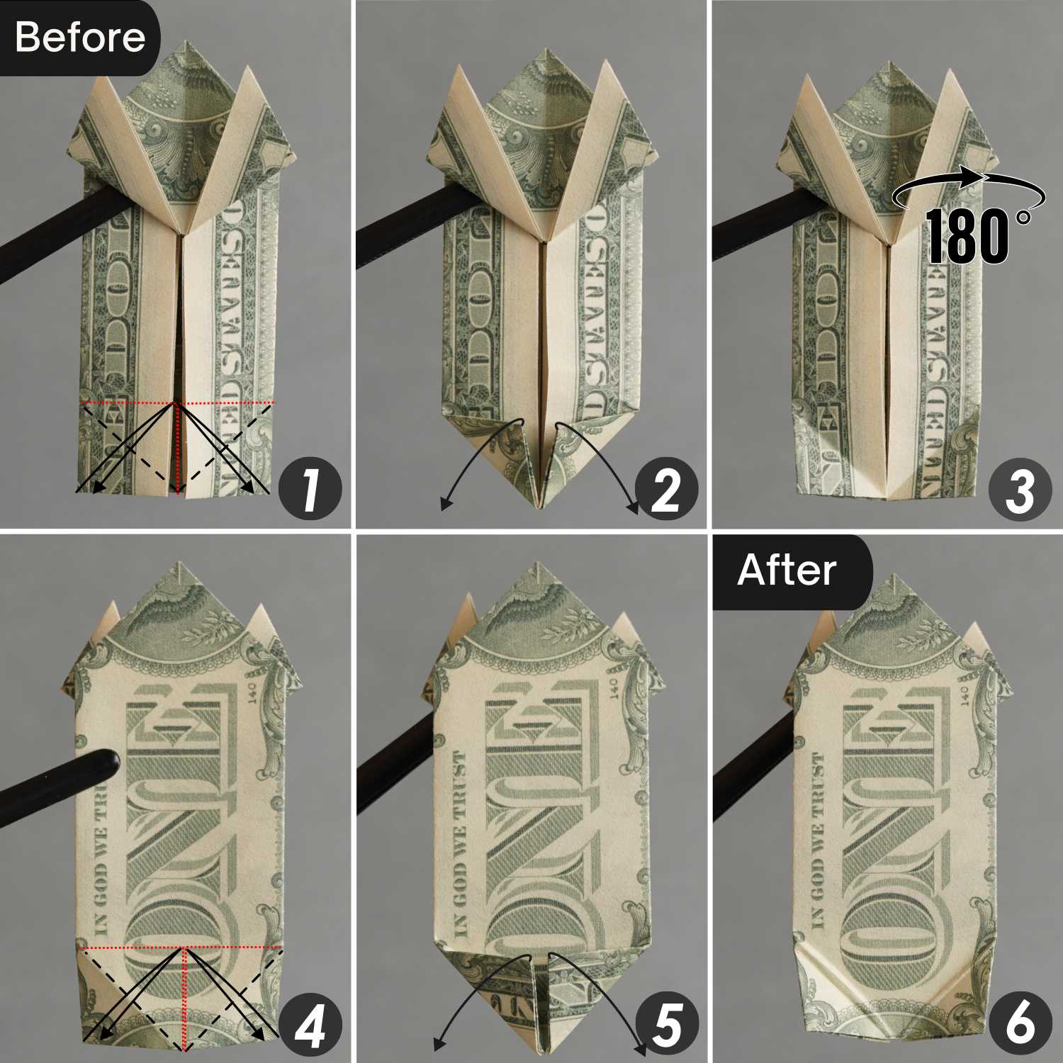 dollar bill origami frog | origamiok
