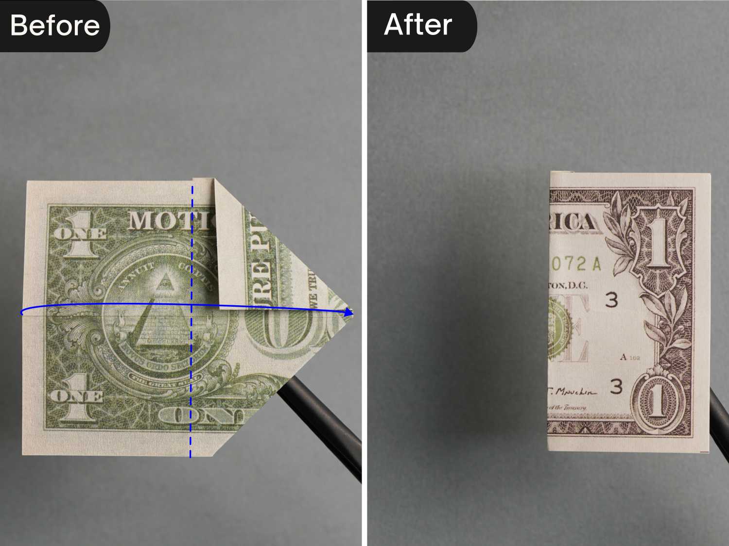 dollar bill origami hat | origamiok