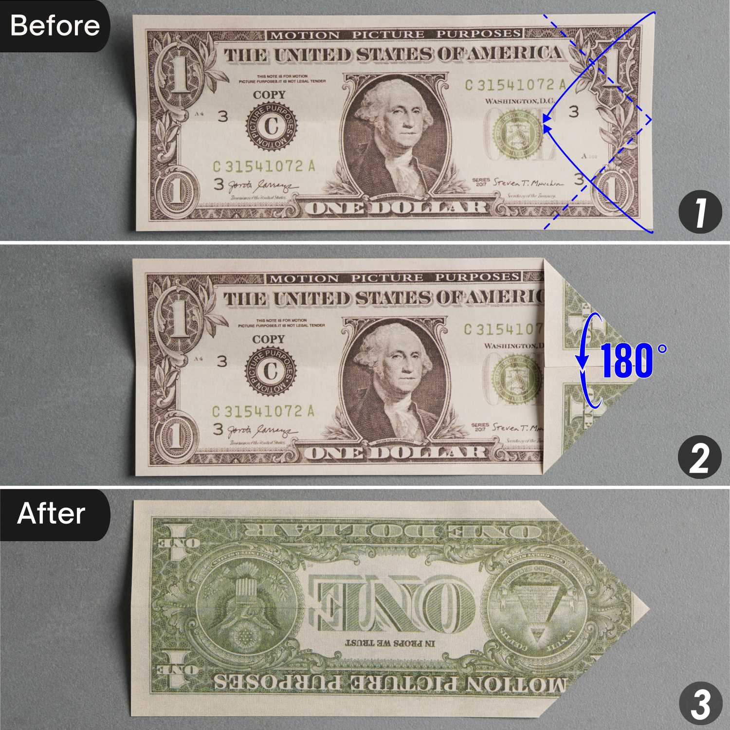 dollar bill origami rabbit | origamiok