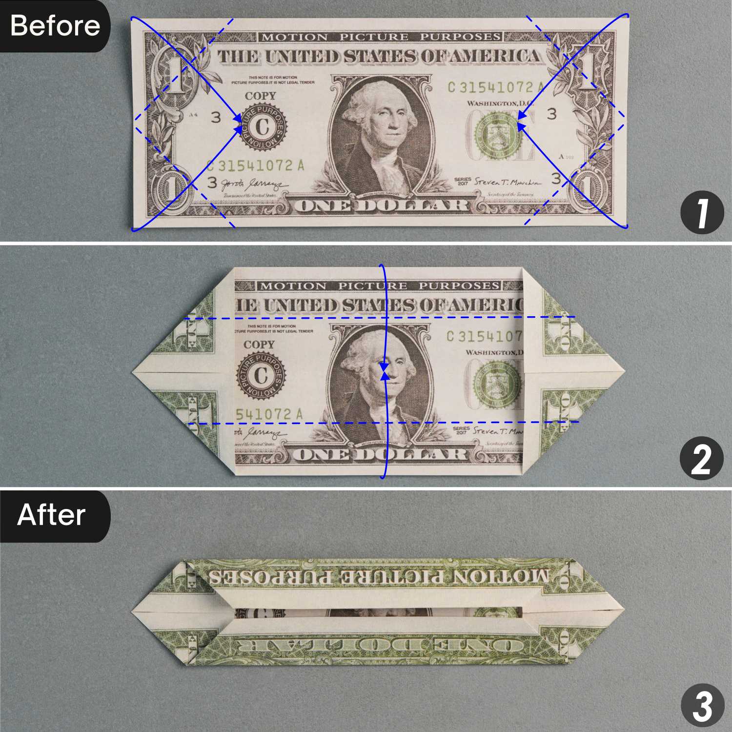 dollar bill origami rose flower | origamiok