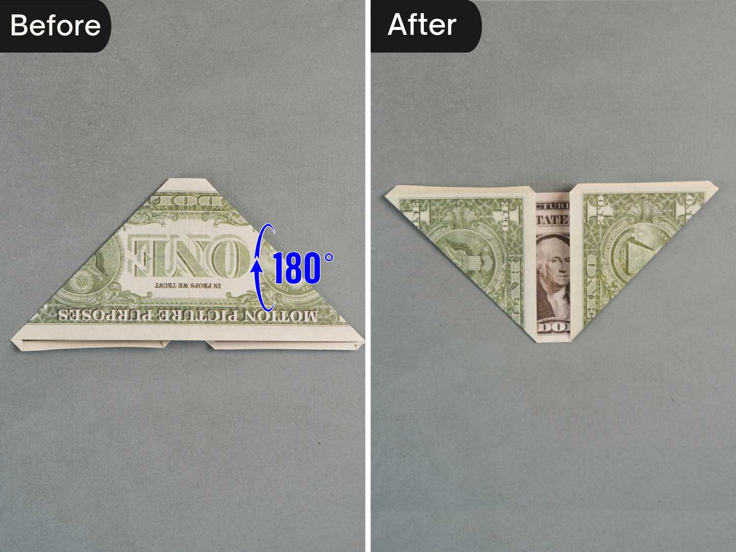 dollar bill origami rose flower | origamiok